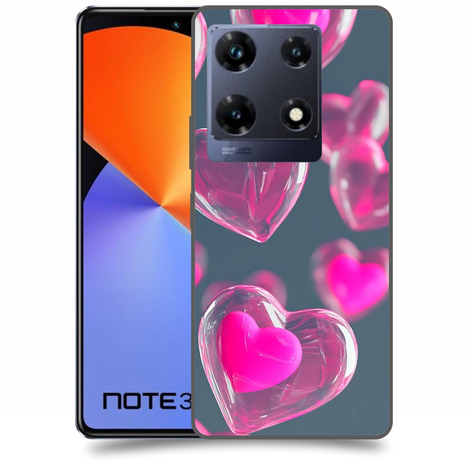 ACOVER Kryt na mobil Infinix Note 30 PRO - Láska a Jemnost