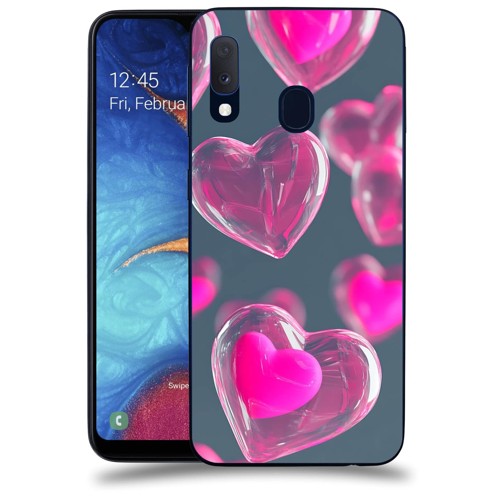 ACOVER Kryt na mobil Samsung Galaxy A20e A202F - Láska a Jemnost