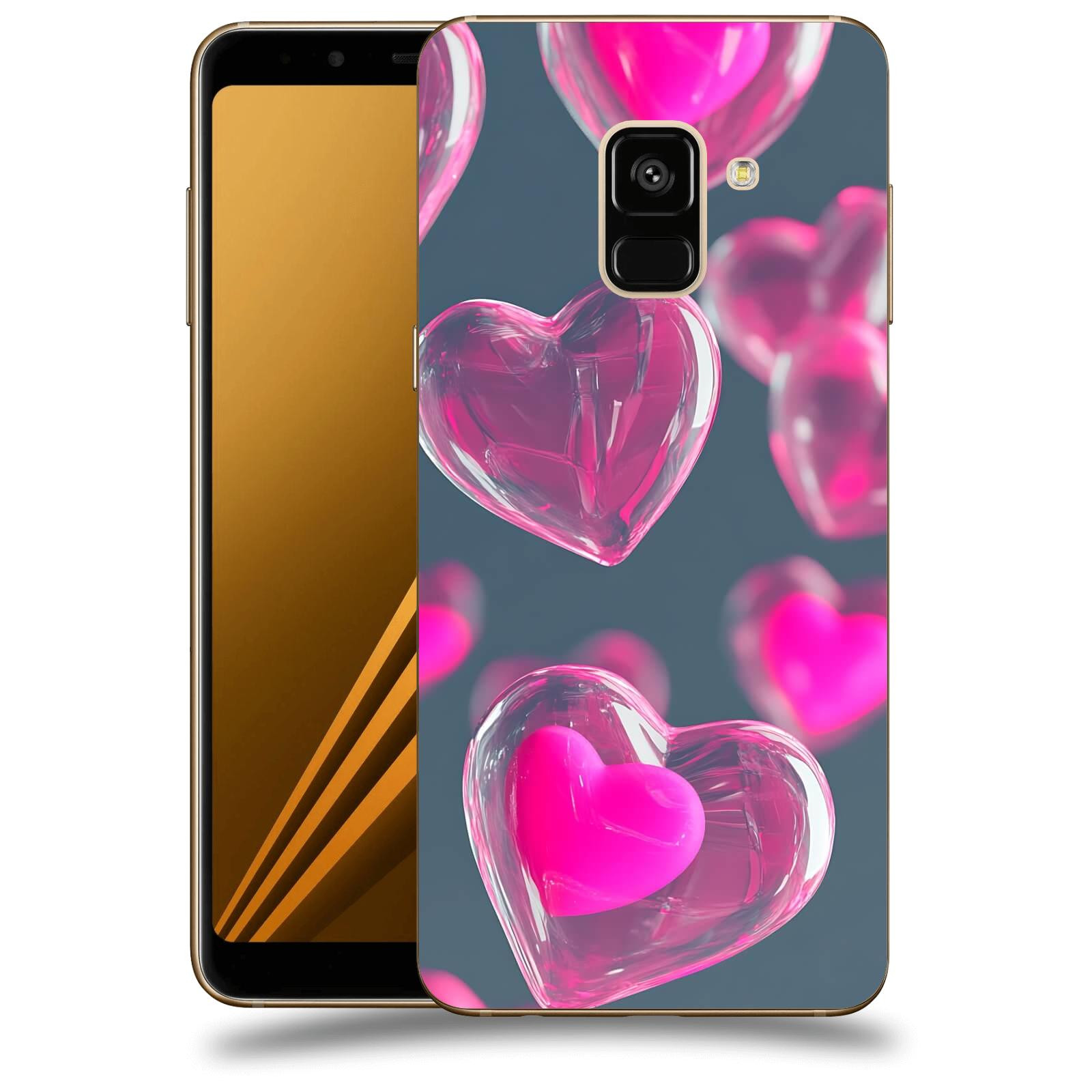 ACOVER Kryt na mobil Samsung Galaxy A8 2018 A530F - Láska a Jemnost
