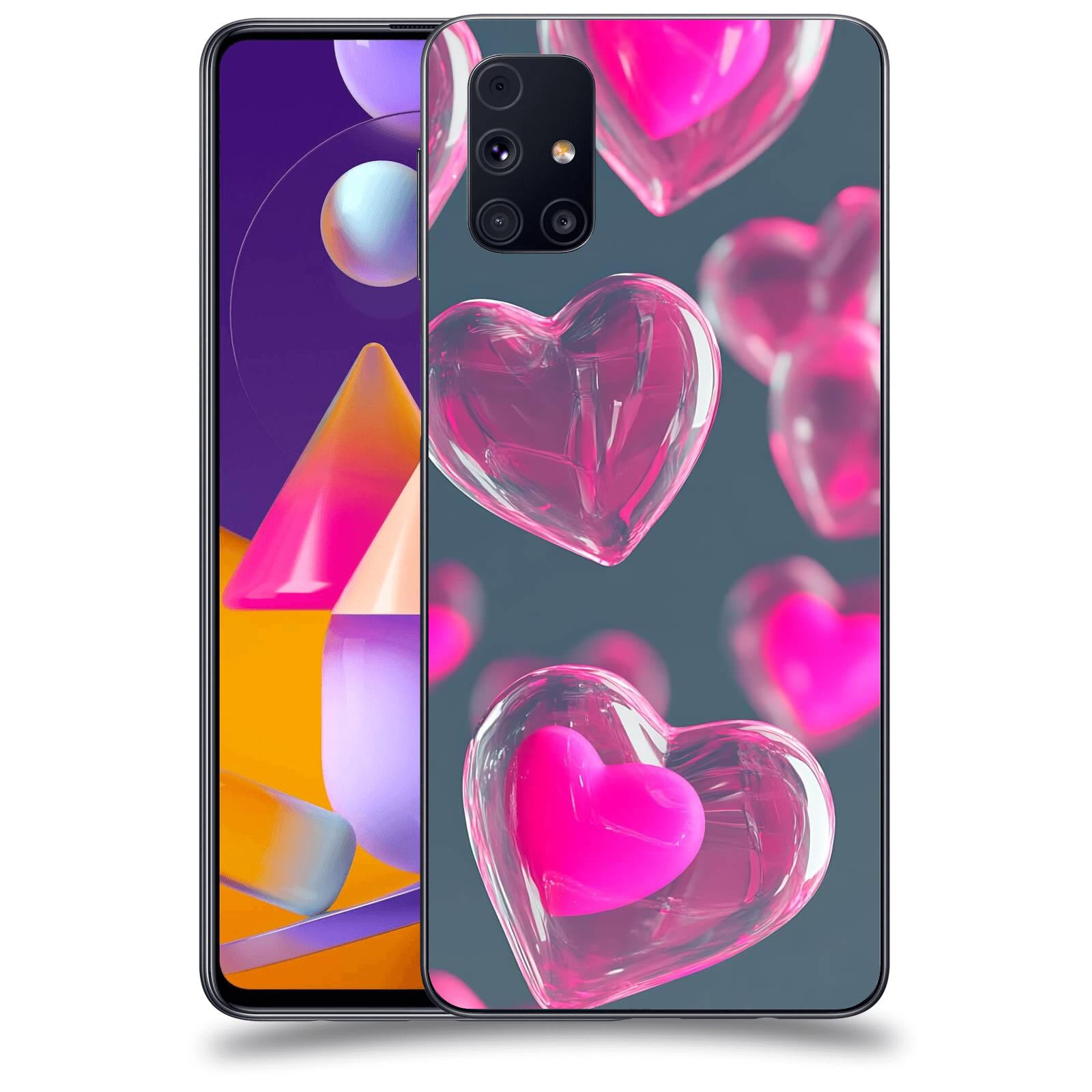 ACOVER Kryt na mobil Samsung Galaxy M31s - Láska a Jemnost