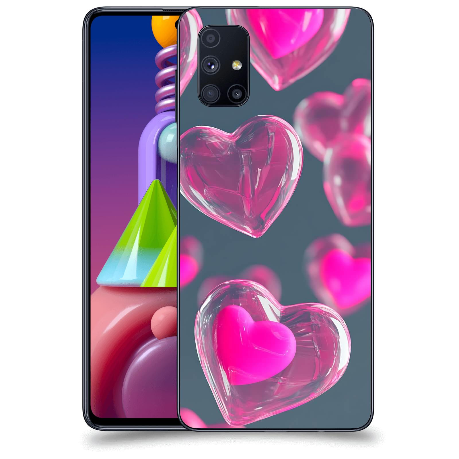 ACOVER Kryt na mobil Samsung Galaxy M51 M515F - Láska a Jemnost