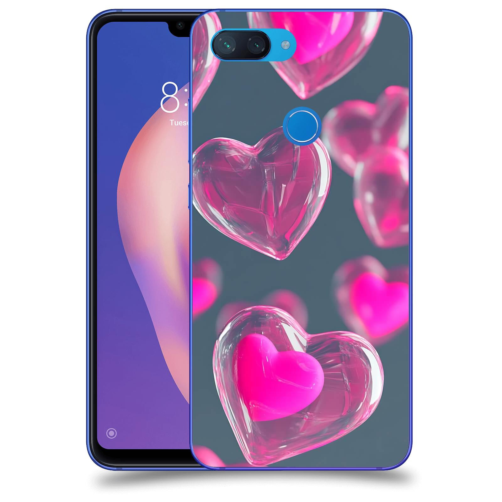 ACOVER Kryt na mobil Xiaomi Mi 8 Lite - Láska a Jemnost