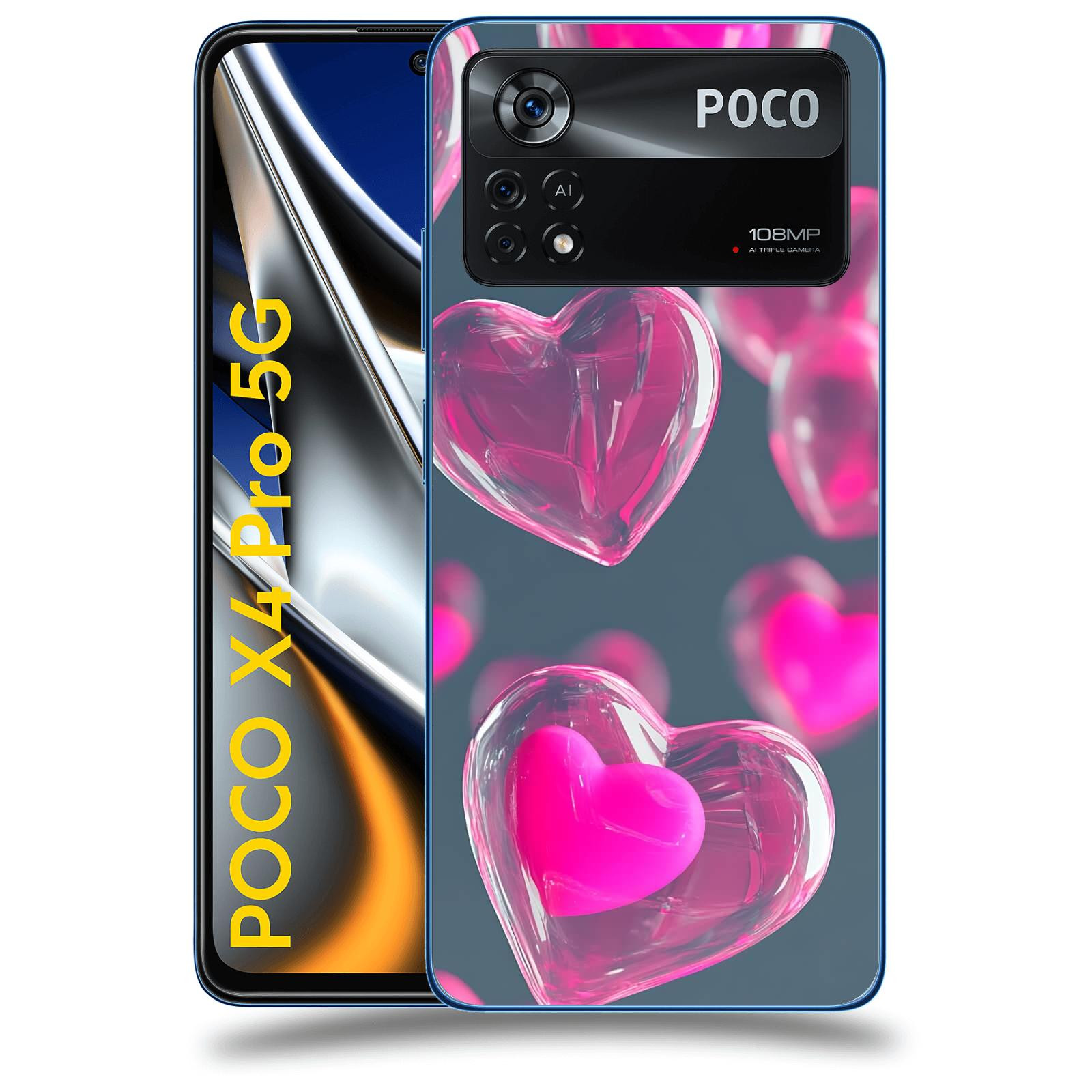 ACOVER Kryt na mobil Xiaomi Poco X4 Pro 5G - Láska a Jemnost