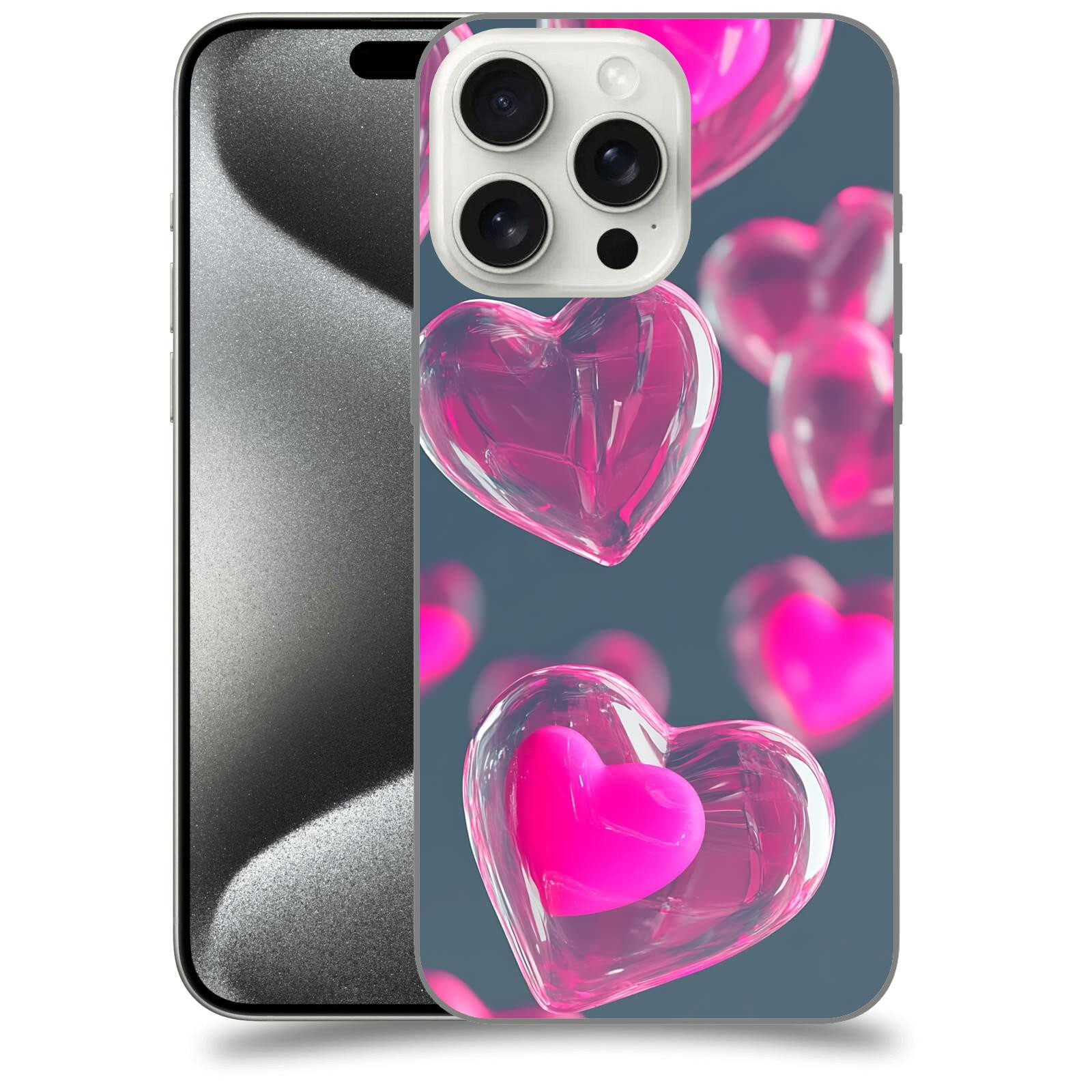 ACOVER Kryt na mobil Apple iPhone 15 pro max - Láska a Jemnost