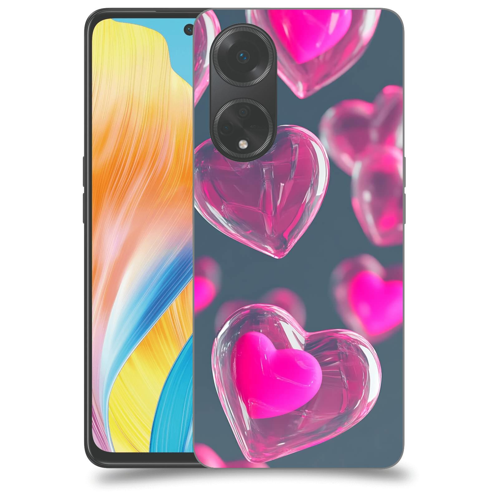 ACOVER Kryt na mobil OPPO A98 5G - Láska a Jemnost