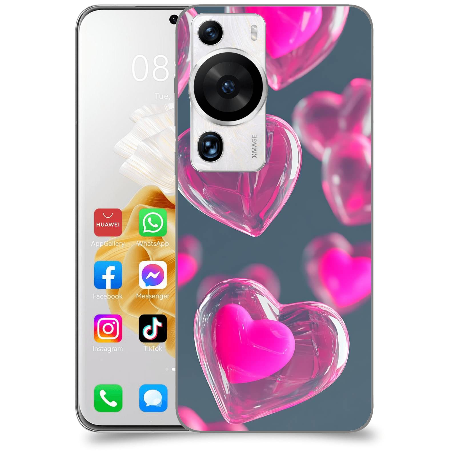 ACOVER Kryt na mobil Huawei P60 Pro - Láska a Jemnost