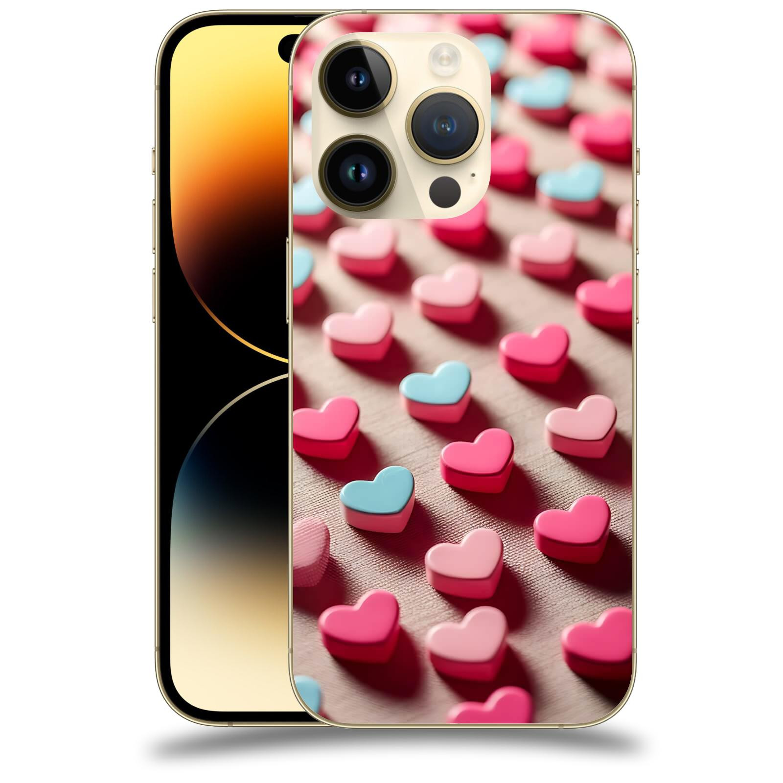 ACOVER Kryt na mobil Apple iPhone 14 Pro - Láska a Nekonečnost