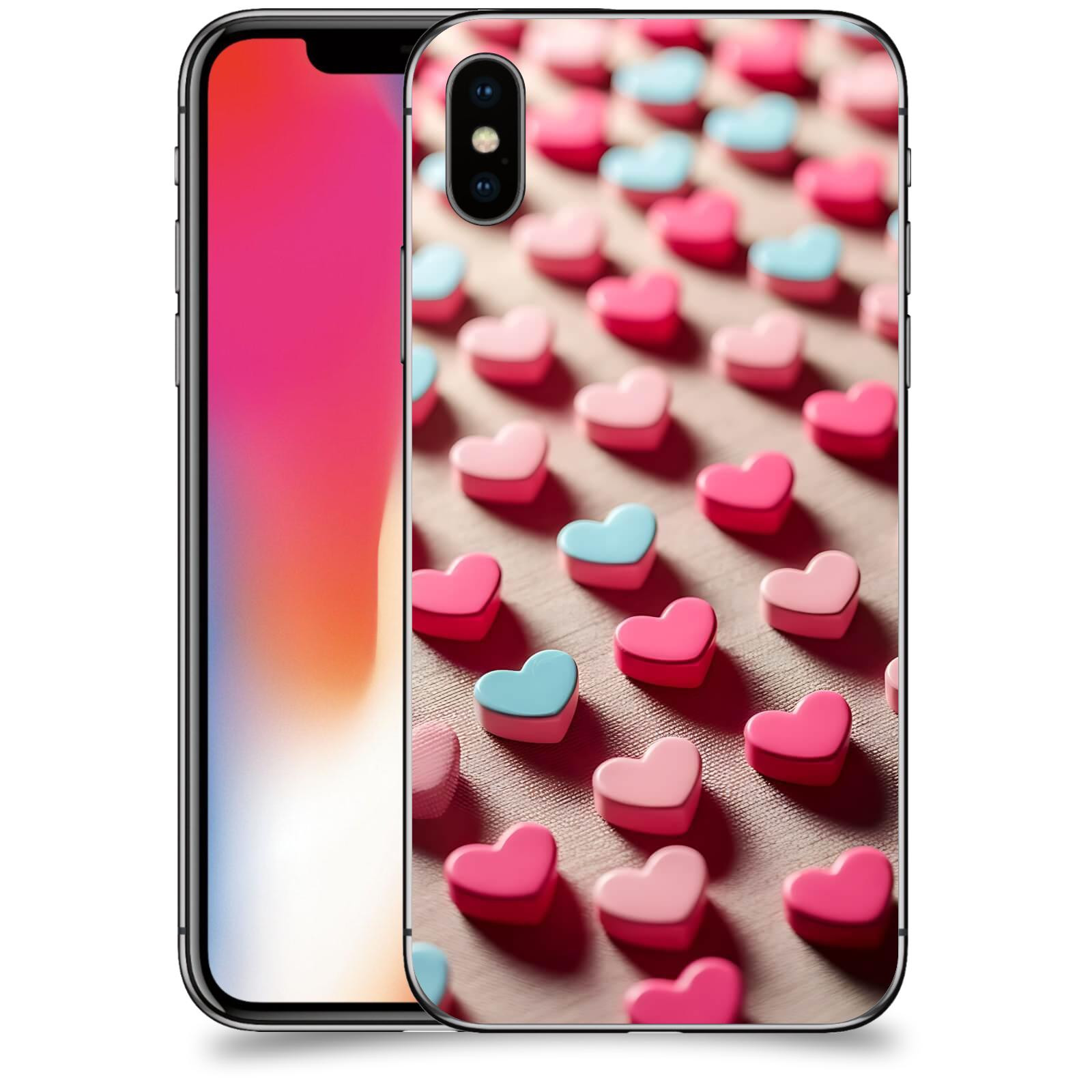 ACOVER Kryt na mobil Apple iPhone X/XS - Láska a Nekonečnost