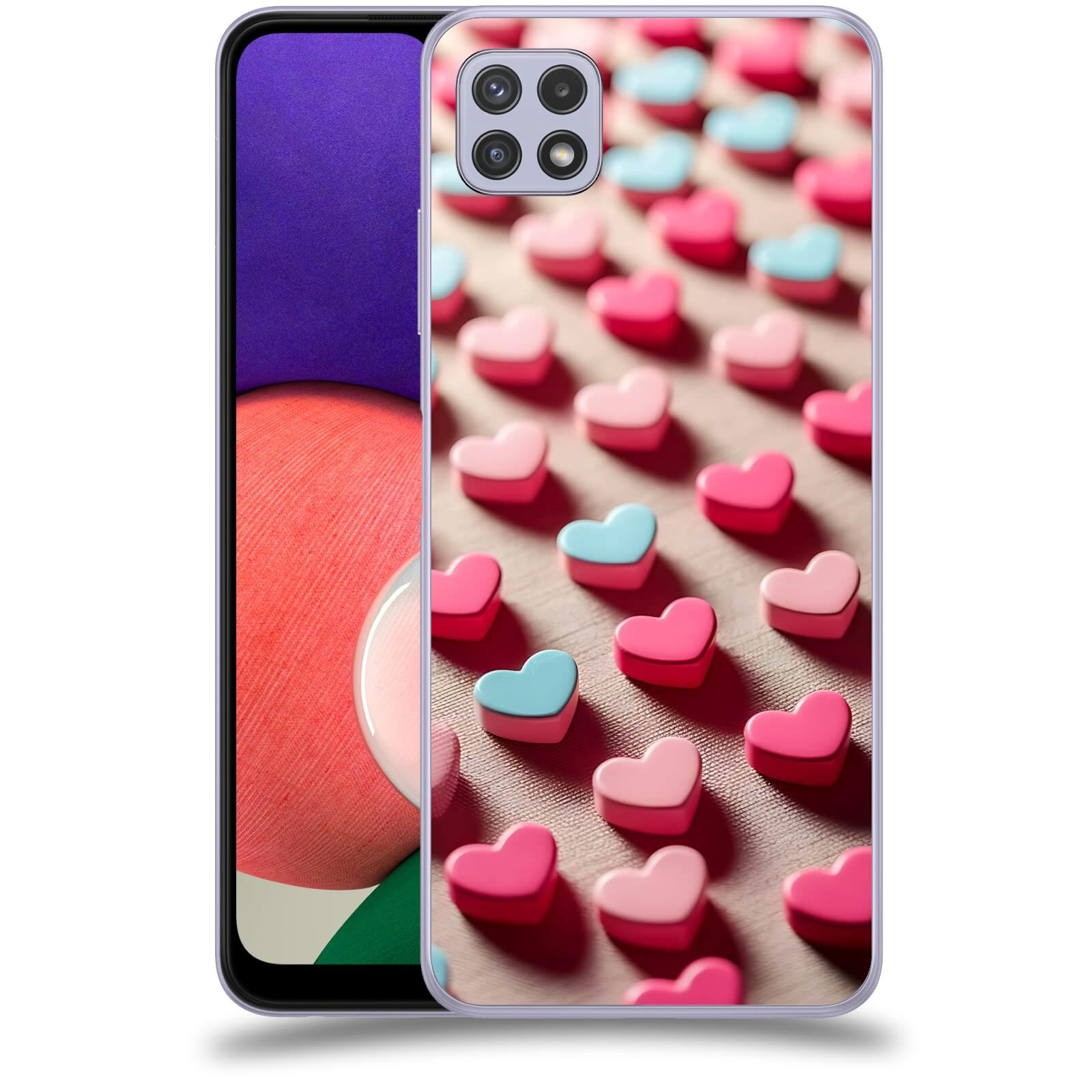 ACOVER Kryt na mobil Samsung Galaxy A22 5G A226B - Láska a Nekonečnost