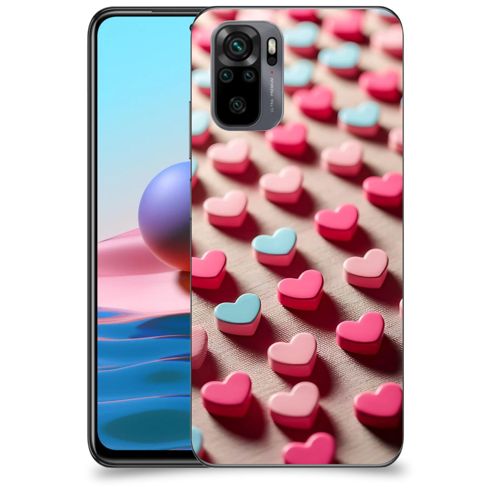 ACOVER Kryt na mobil Xiaomi Redmi Note 10 - Láska a Nekonečnost