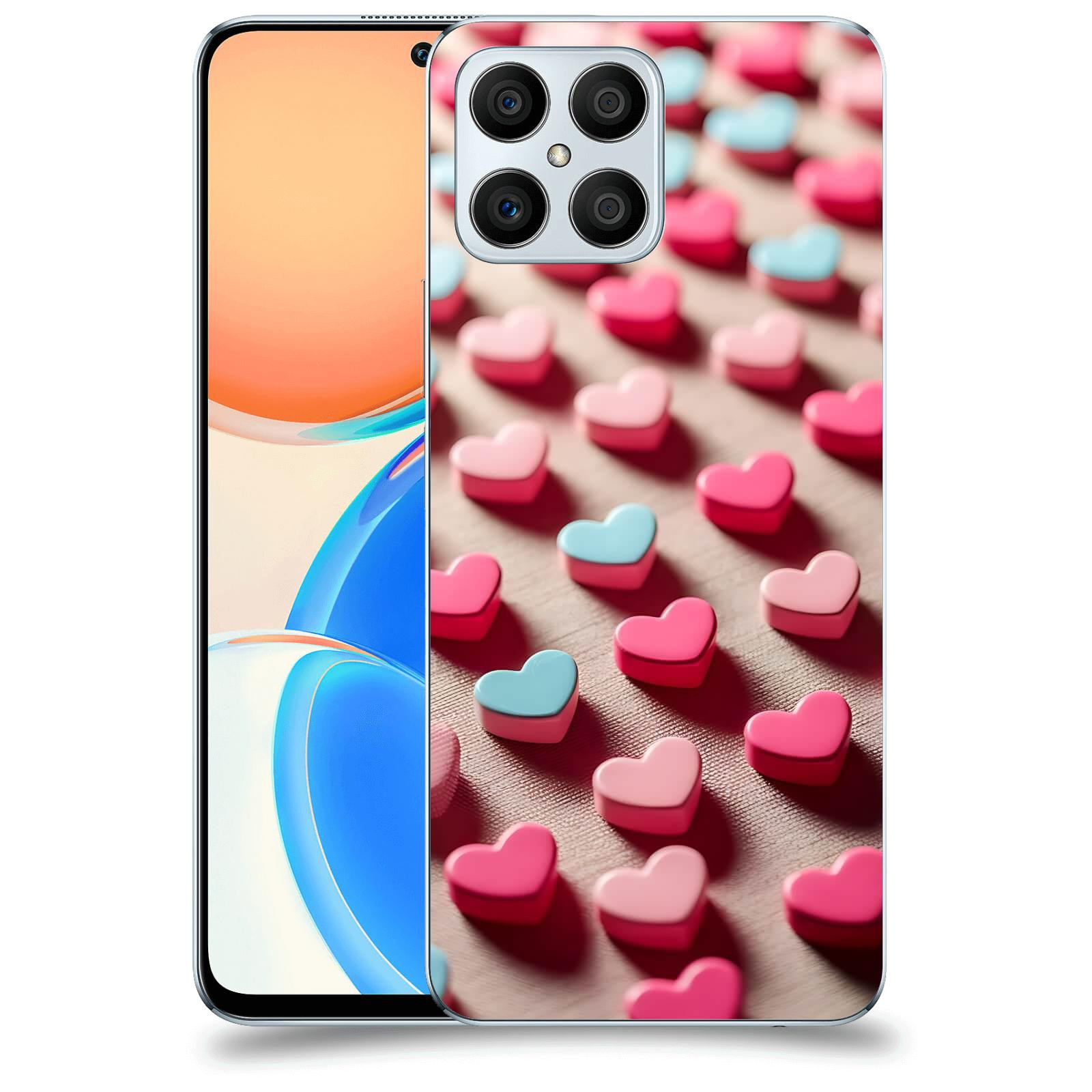 ACOVER Kryt na mobil Honor X8 5G - Láska a Nekonečnost