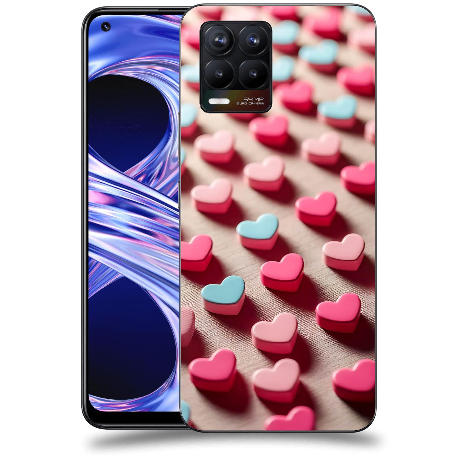 ACOVER Kryt na mobil Realme 8 - Láska a Nekonečnost