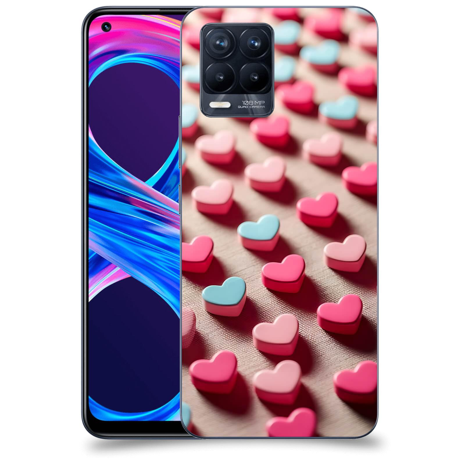 ACOVER Kryt na mobil Realme 8 Pro - Láska a Nekonečnost