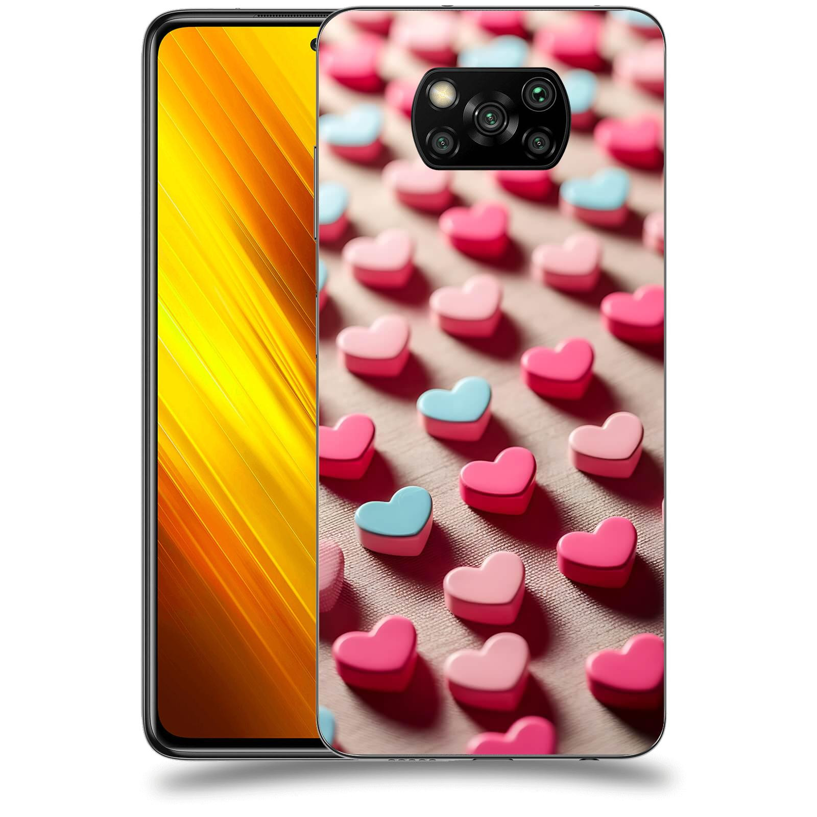 ACOVER Kryt na mobil Xiaomi Poco X3 - Láska a Nekonečnost