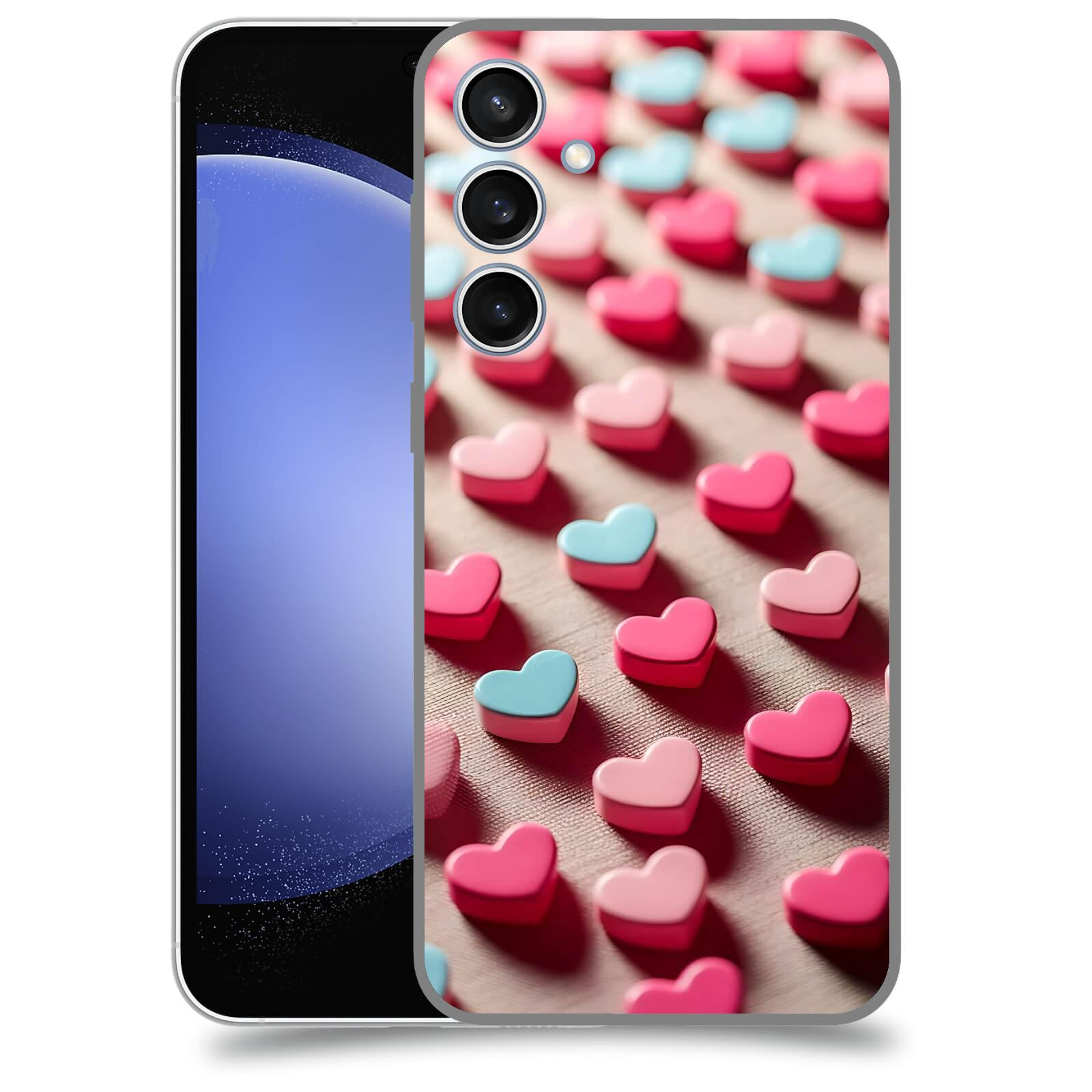 ACOVER Kryt na mobil Samsung Galaxy S23 FE - Láska a Nekonečnost