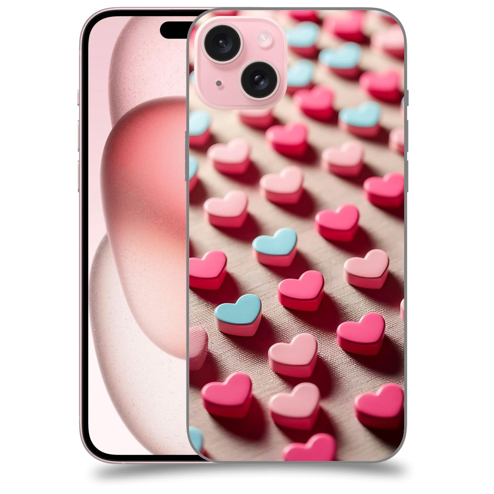 ACOVER Kryt na mobil Apple iPhone 15 plus - Láska a Nekonečnost