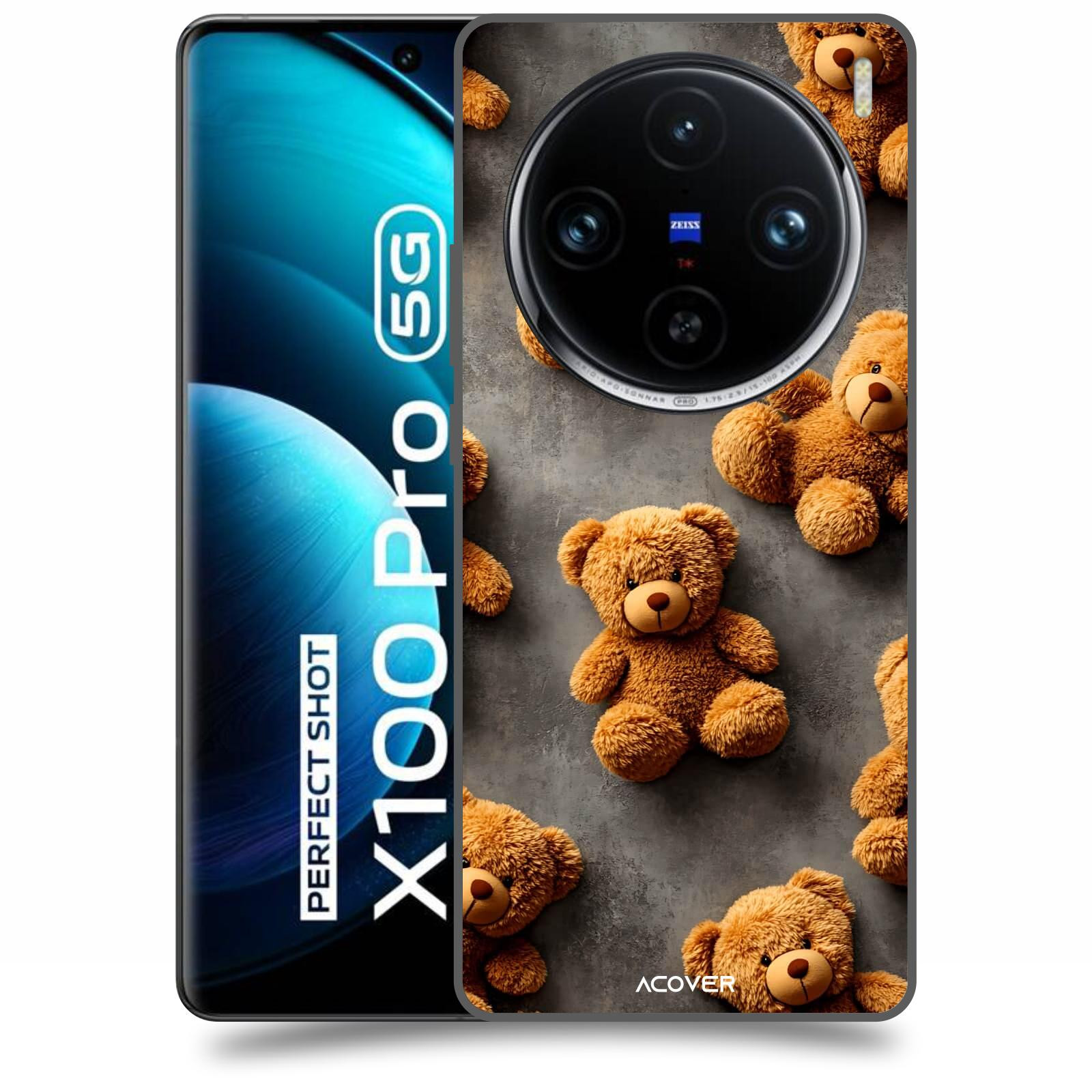 ACOVER Kryt na mobil Vivo X100 Pro - Laskavost a Nostalgie