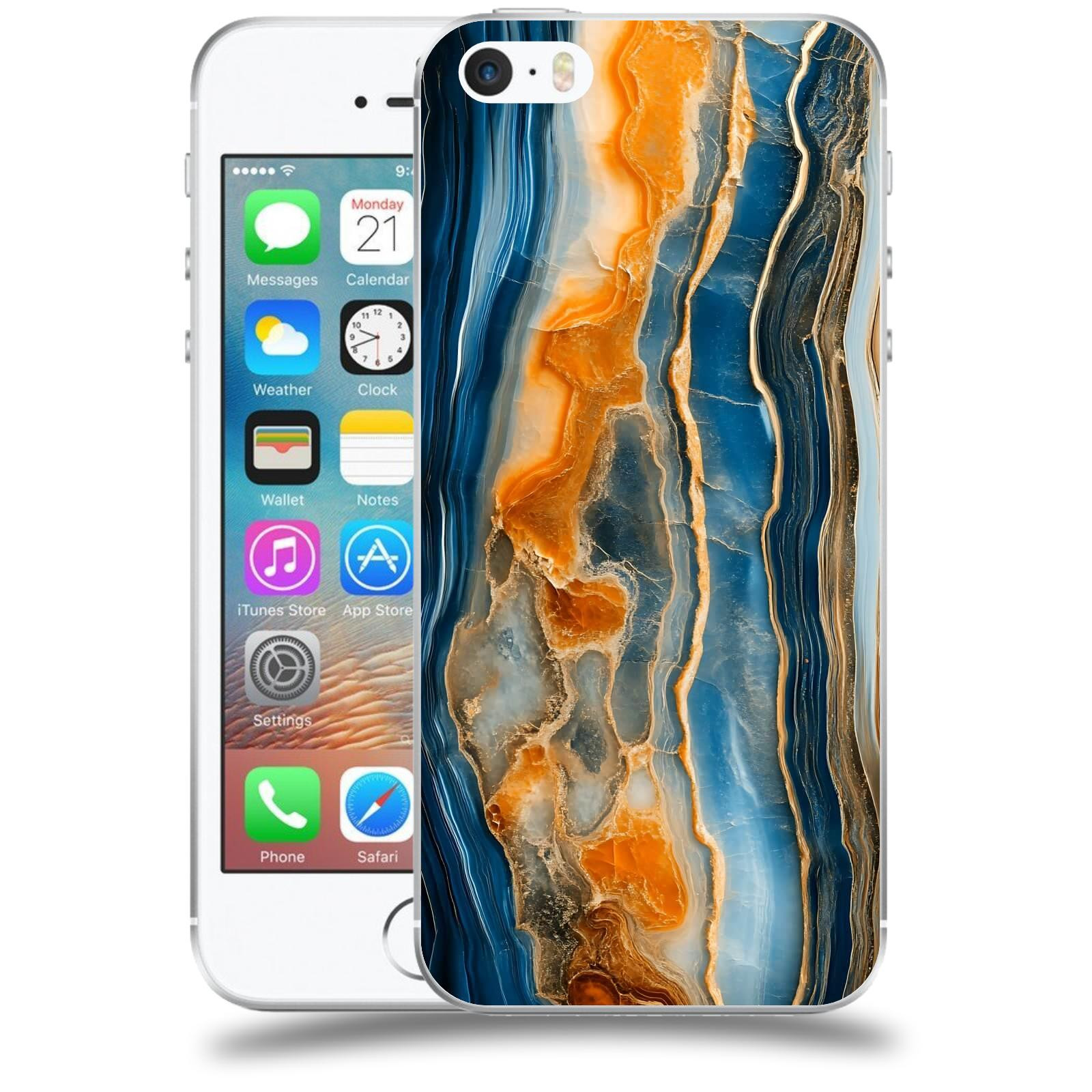 ACOVER Kryt na mobil Apple iPhone 5/5S/SE - Minerál a Energie