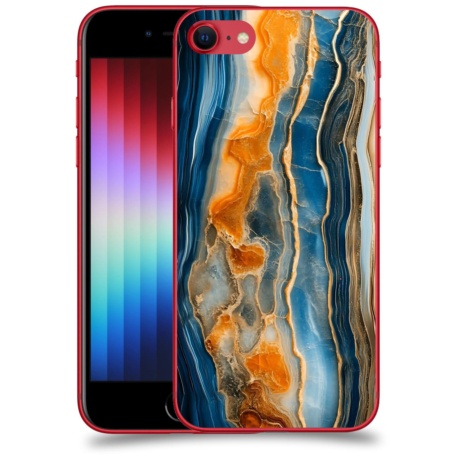 ACOVER Kryt na mobil Apple iPhone SE 2022 - Minerál a Energie