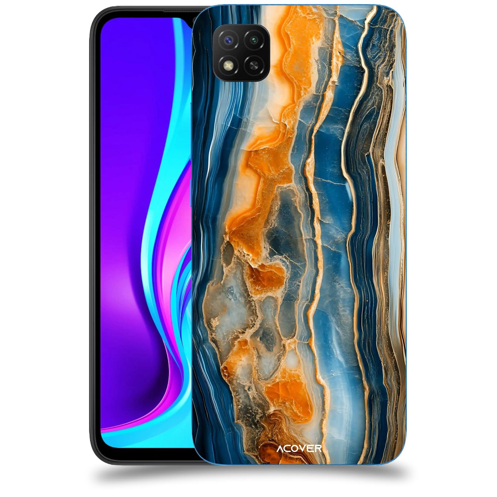ACOVER Kryt na mobil Xiaomi Redmi 9C - Minerál a Energie