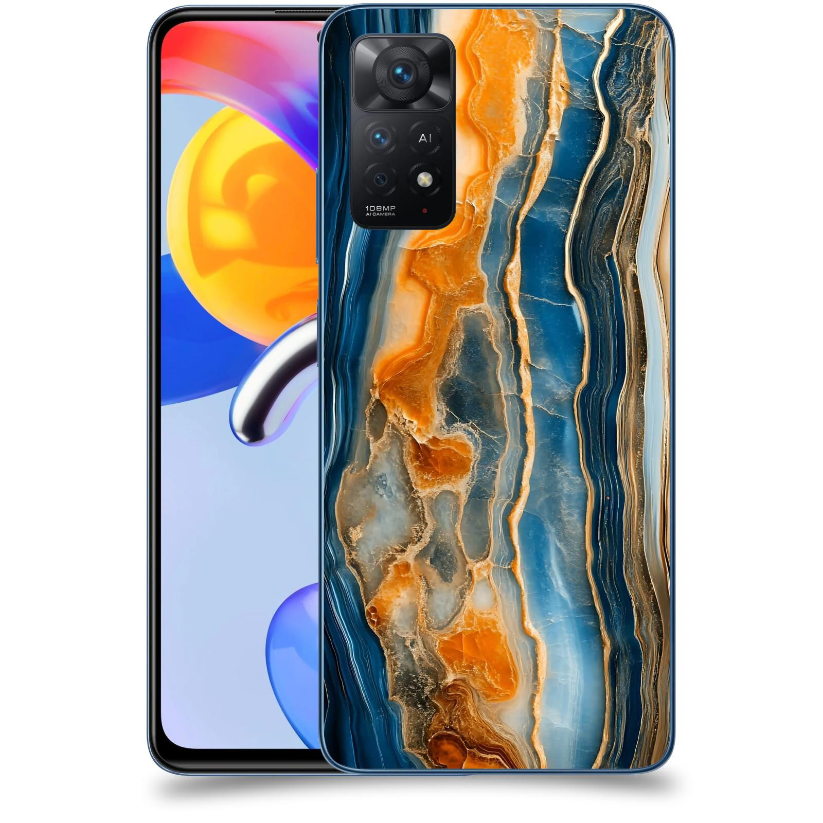 ACOVER Kryt na mobil Xiaomi Redmi Note 11 Pro 5G - Minerál a Energie