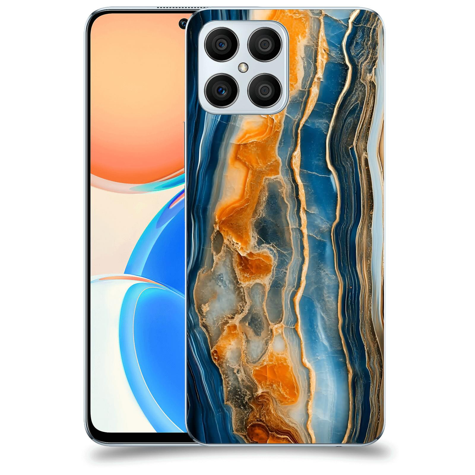 ACOVER Kryt na mobil Honor X8 5G - Minerál a Energie