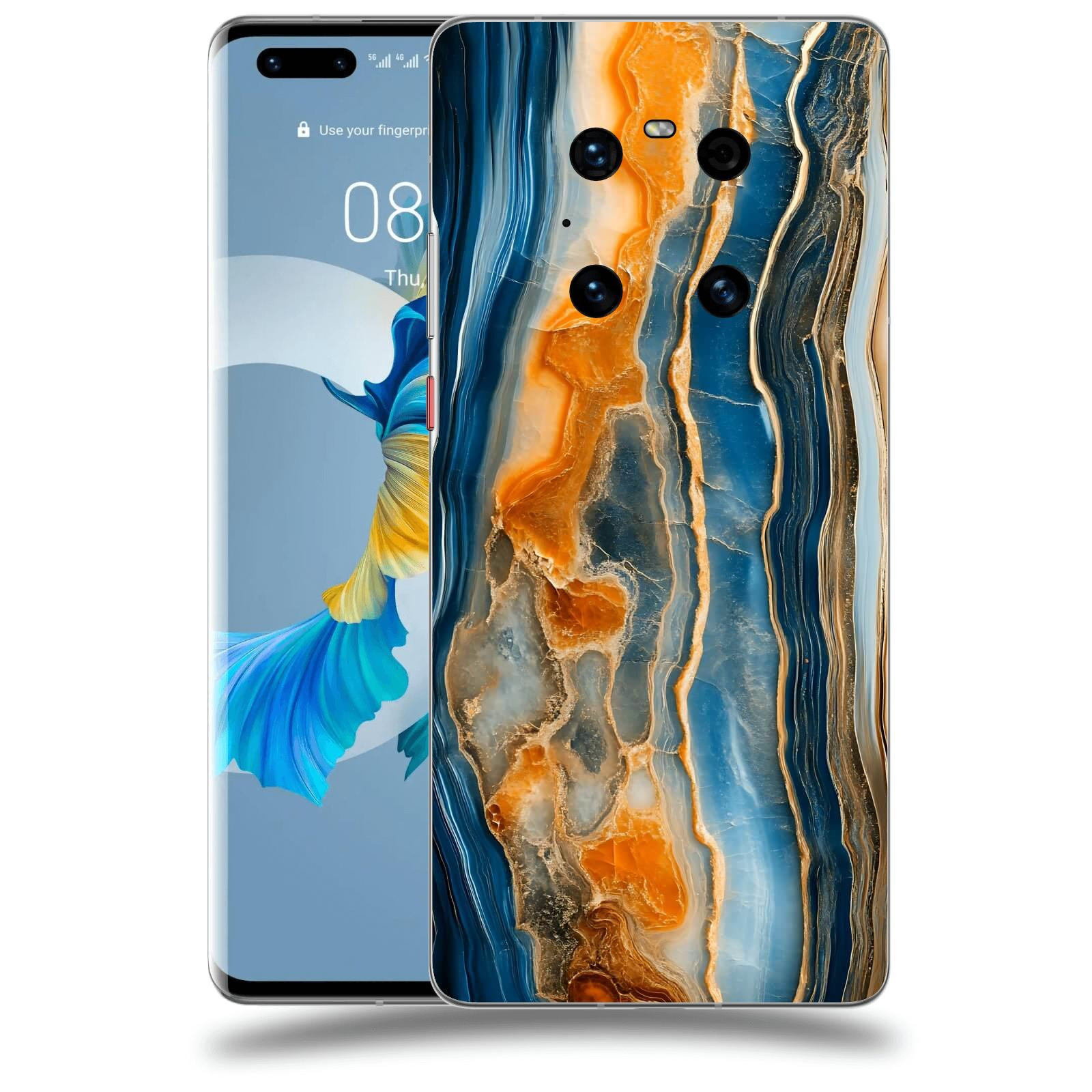 ACOVER Kryt na mobil Huawei Mate 40 Pro - Minerál a Energie