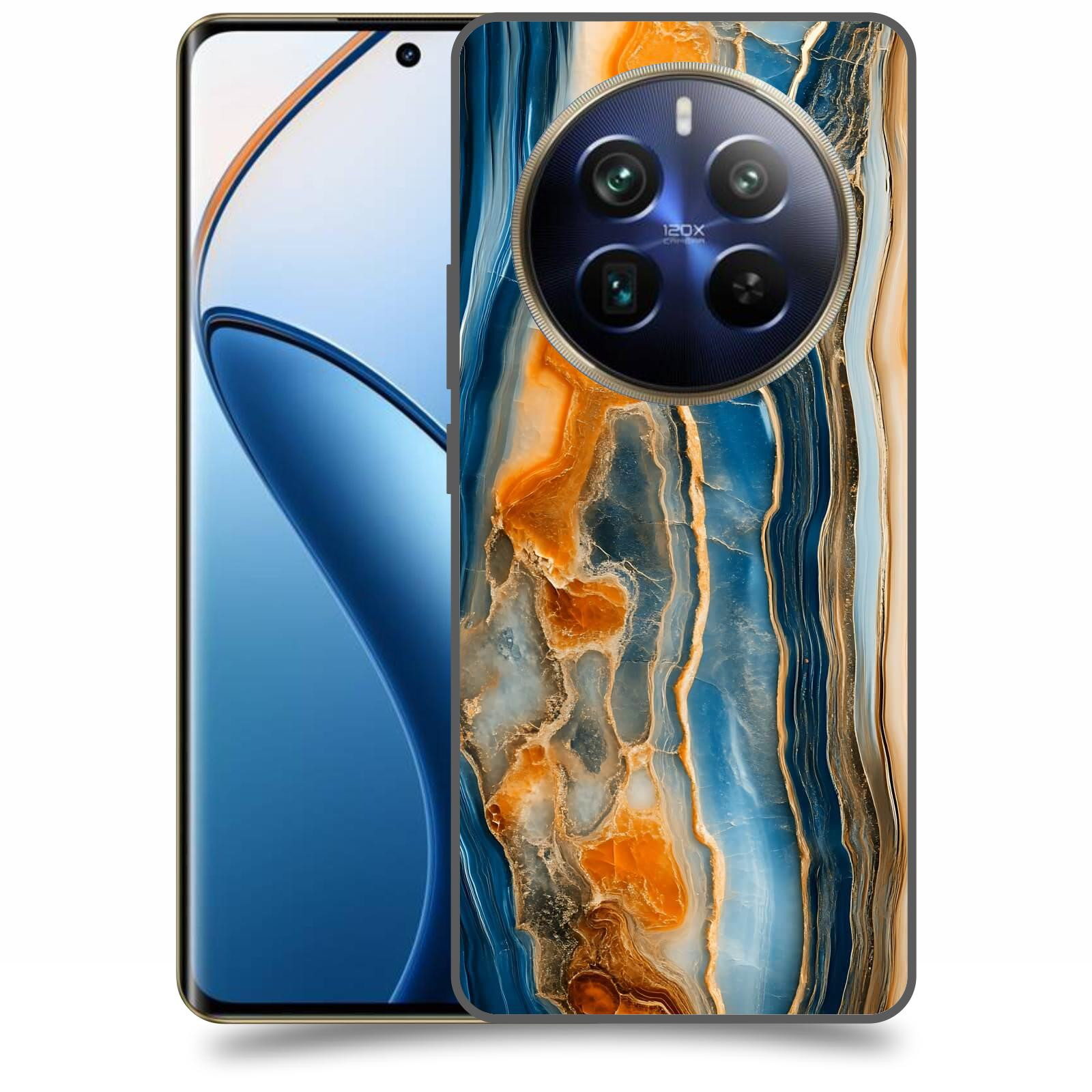 ACOVER Kryt na mobil Realme 12 pro+ 5g - Minerál a Energie