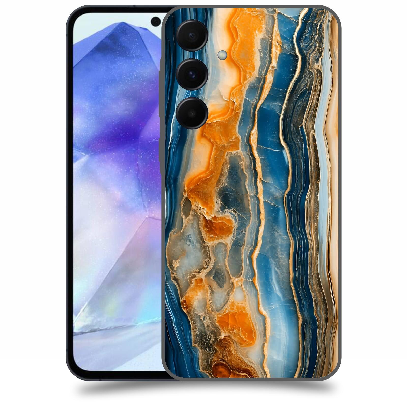 ACOVER Kryt na mobil Samsung Galaxy A55 5G - Minerál a Energie