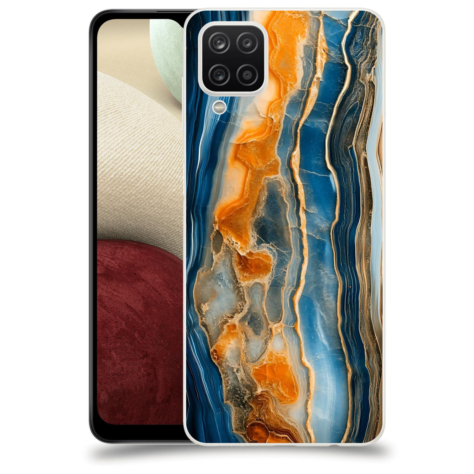 ACOVER Kryt na mobil Samsung Galaxy A12 A125F - Minerál a Energie