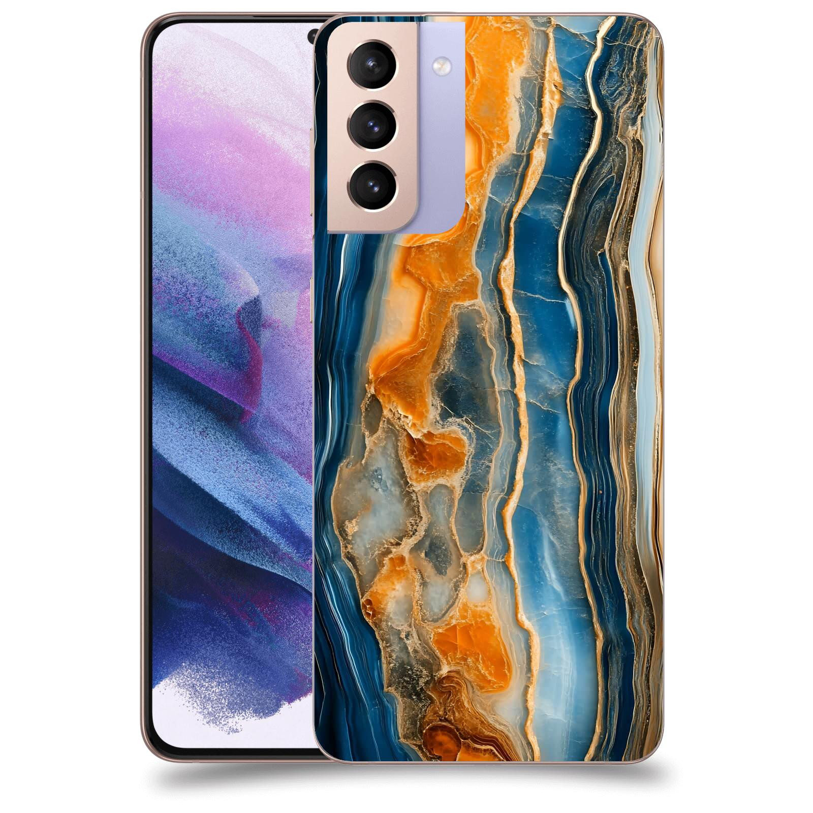 ACOVER Kryt na mobil Samsung Galaxy S21+ G996F - Minerál a Energie