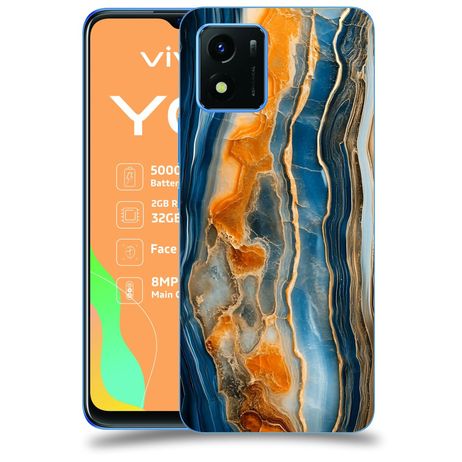 ACOVER Kryt na mobil Vivo Y01 - Minerál a Energie