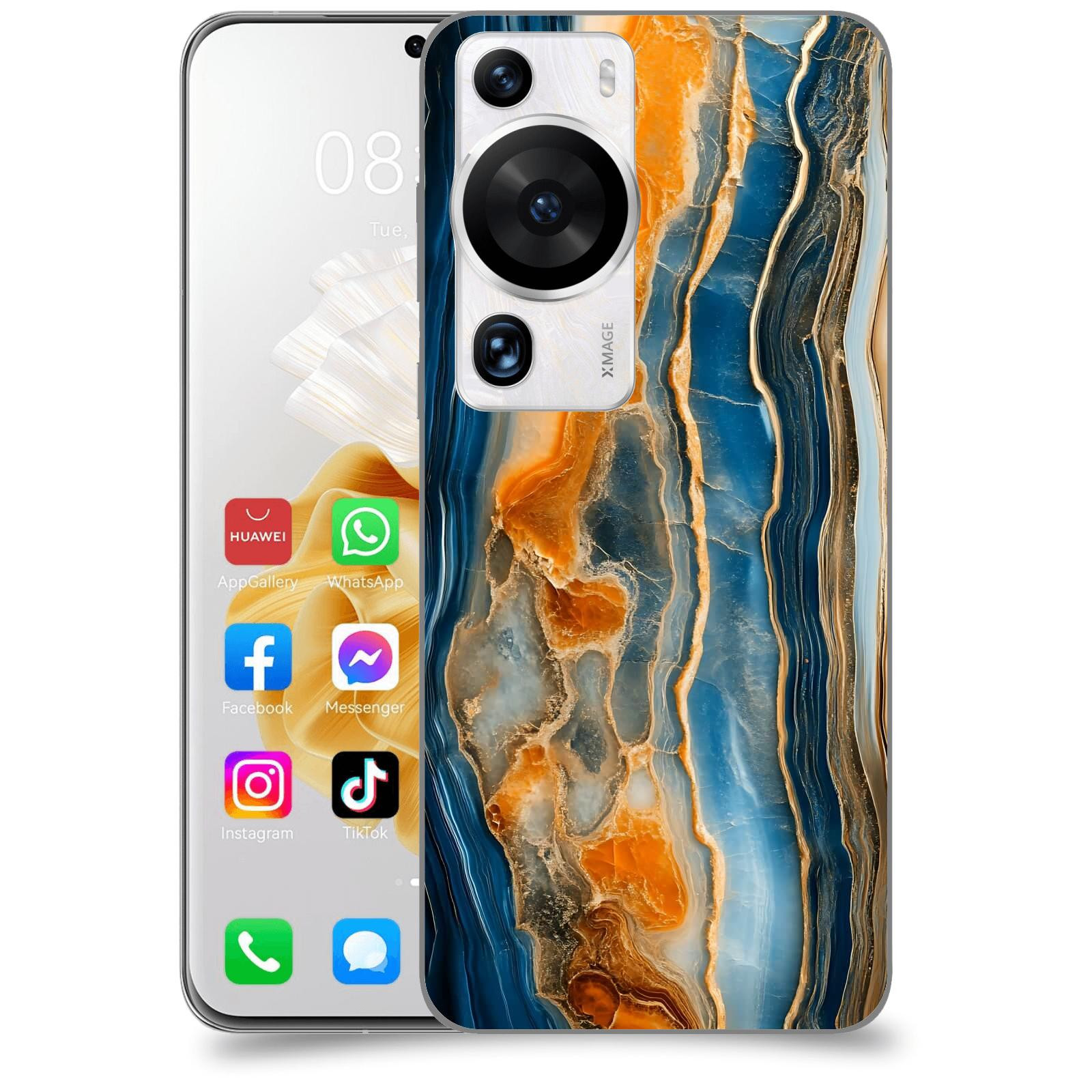 ACOVER Kryt na mobil Huawei P60 Pro - Minerál a Energie