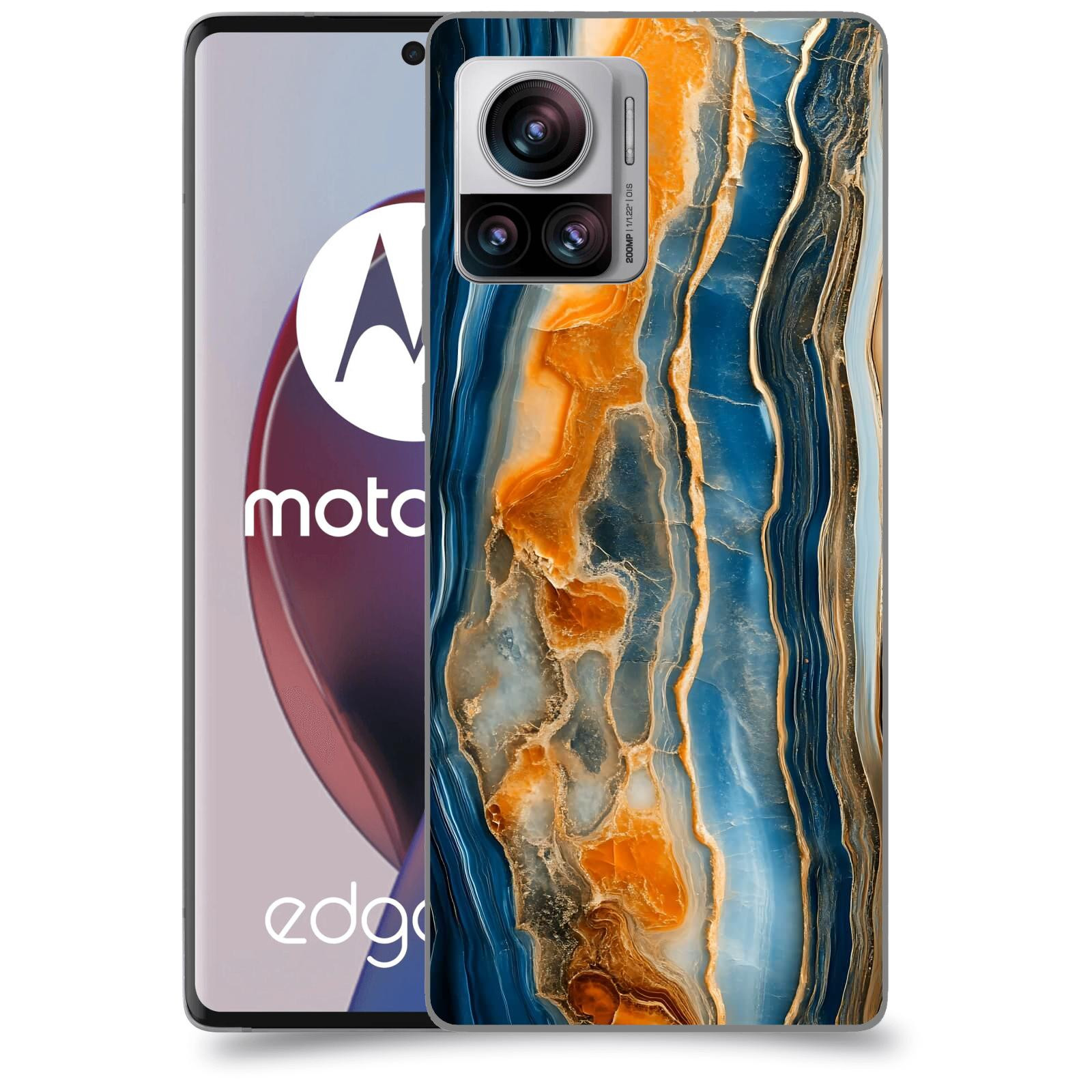 ACOVER Kryt na mobil Motorola Edge 30 Ultra - Minerál a Energie