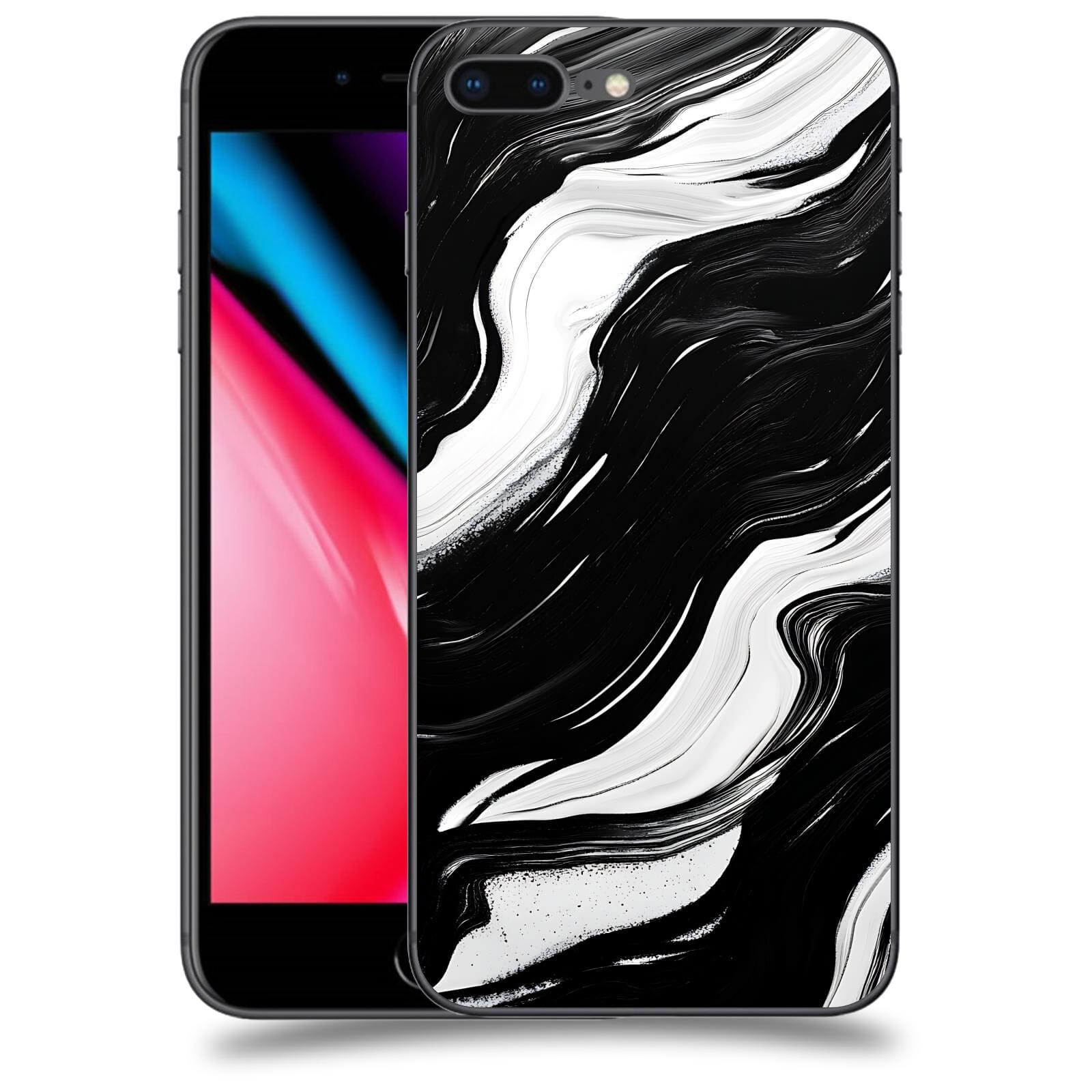 ACOVER Kryt na mobil Apple iPhone 8 Plus - Monochromie a Proudění
