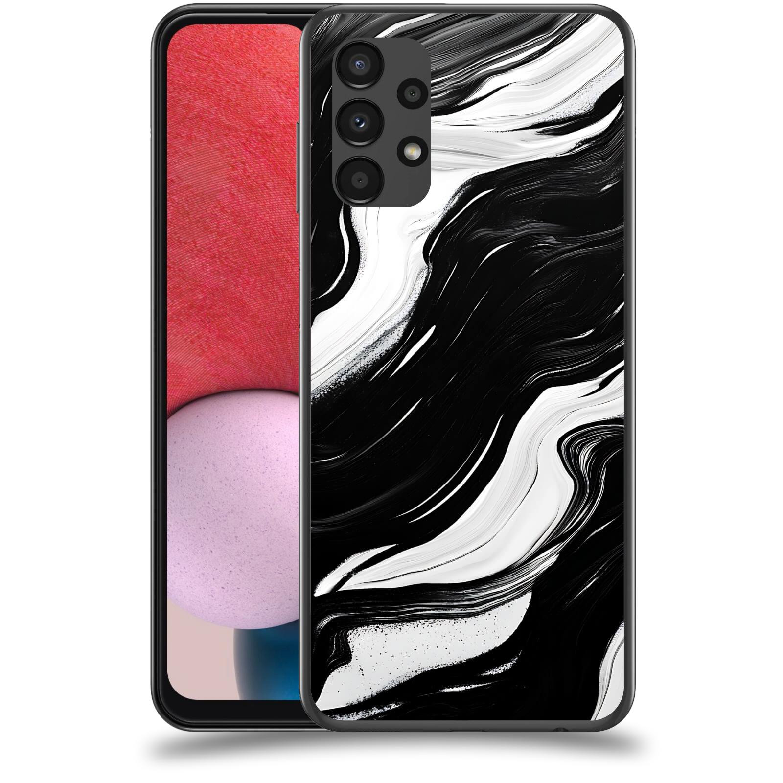 ACOVER Kryt na mobil Samsung Galaxy A13 4G A135 - Monochromie a Proudění