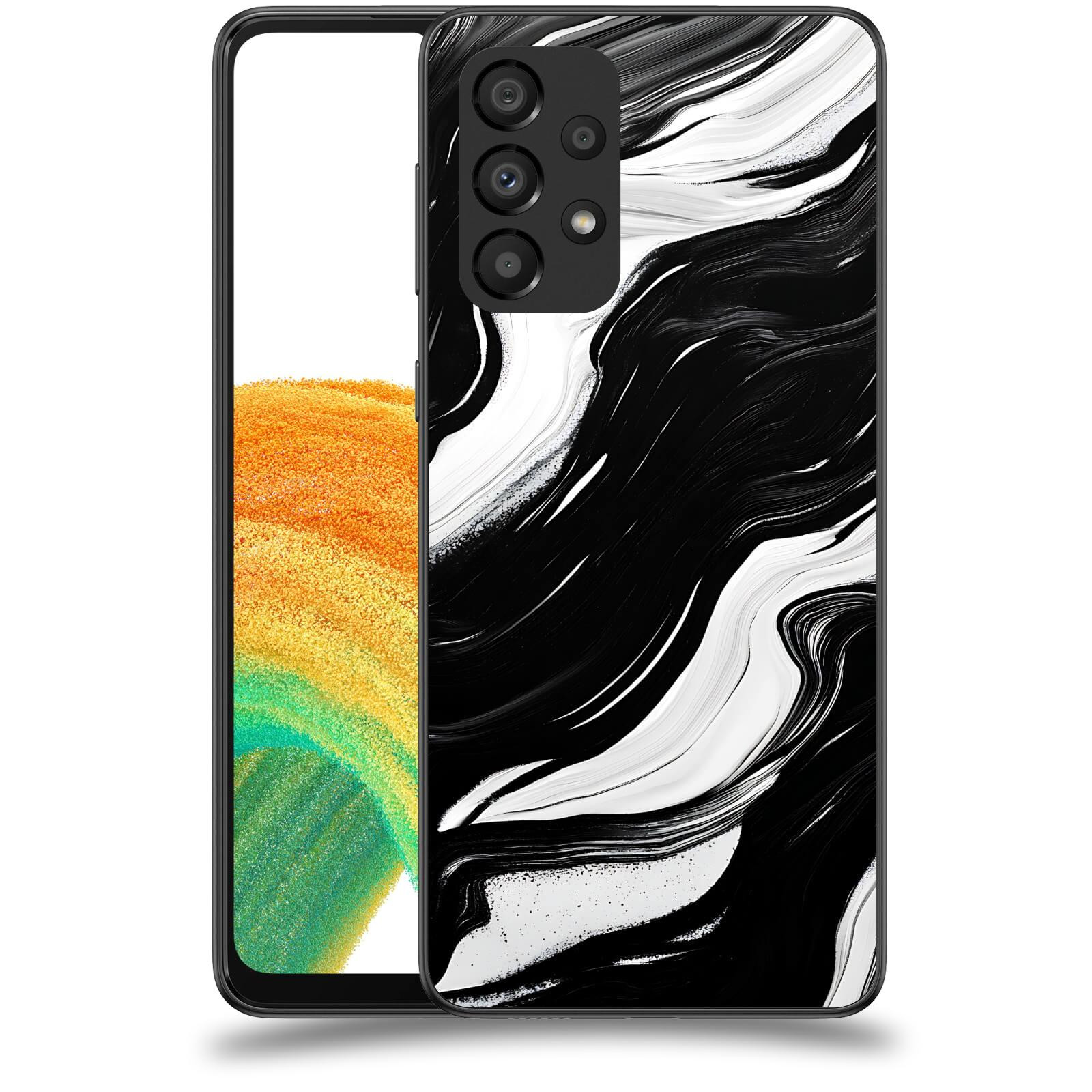 ACOVER Kryt na mobil Samsung Galaxy A33 5G A336 - Monochromie a Proudění