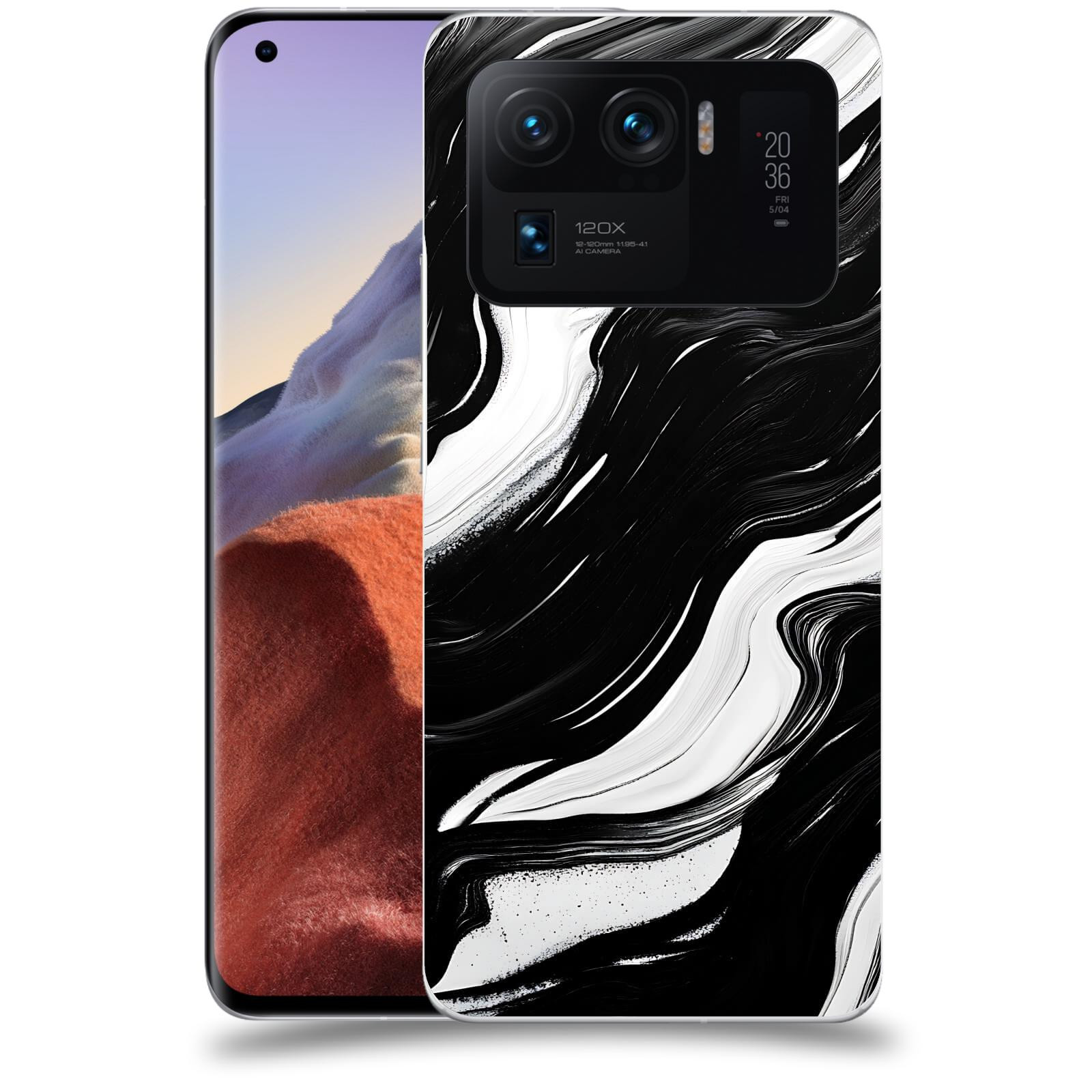ACOVER Kryt na mobil Xiaomi Mi 11 Ultra - Monochromie a Proudění