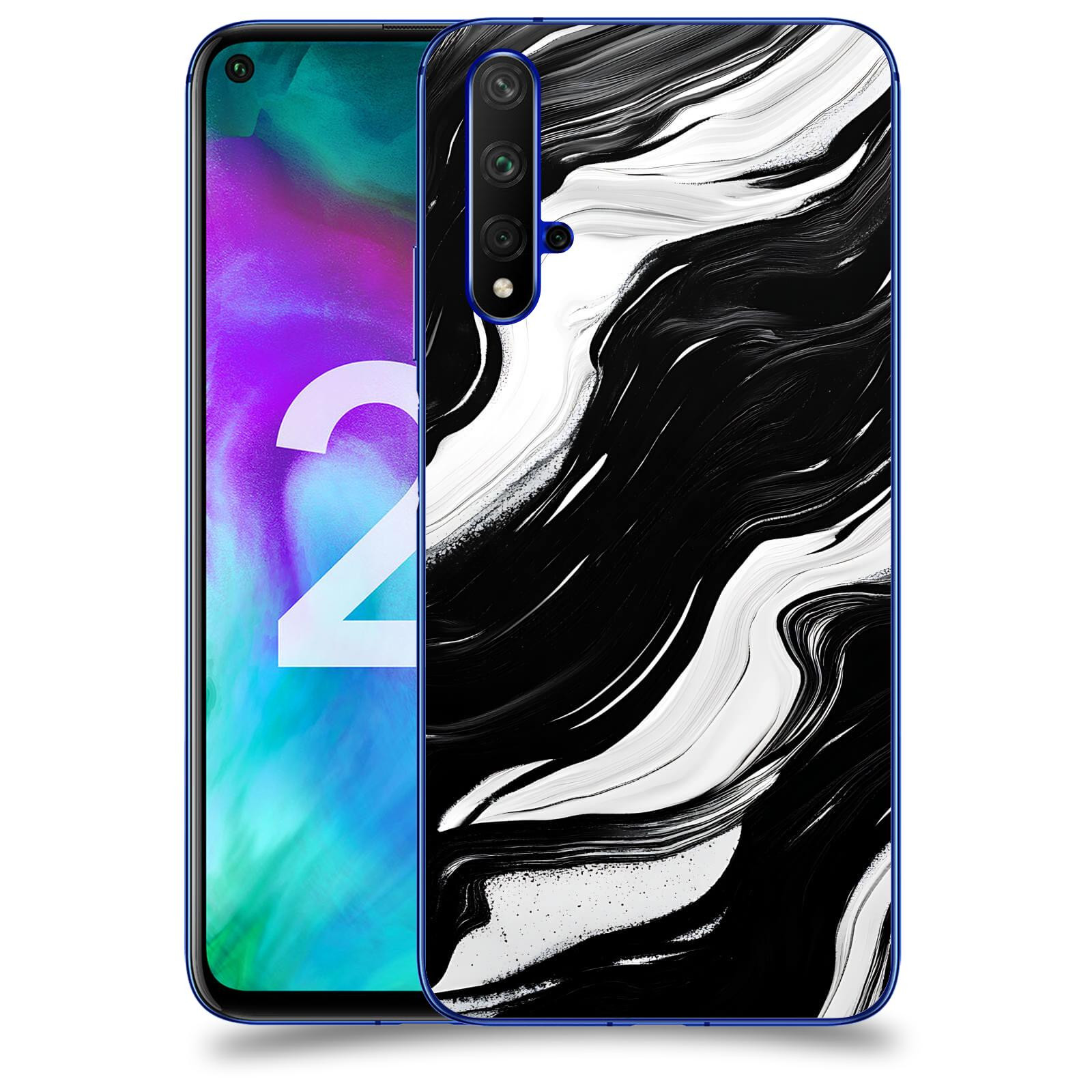 ACOVER Kryt na mobil Honor 20 - Monochromie a Proudění