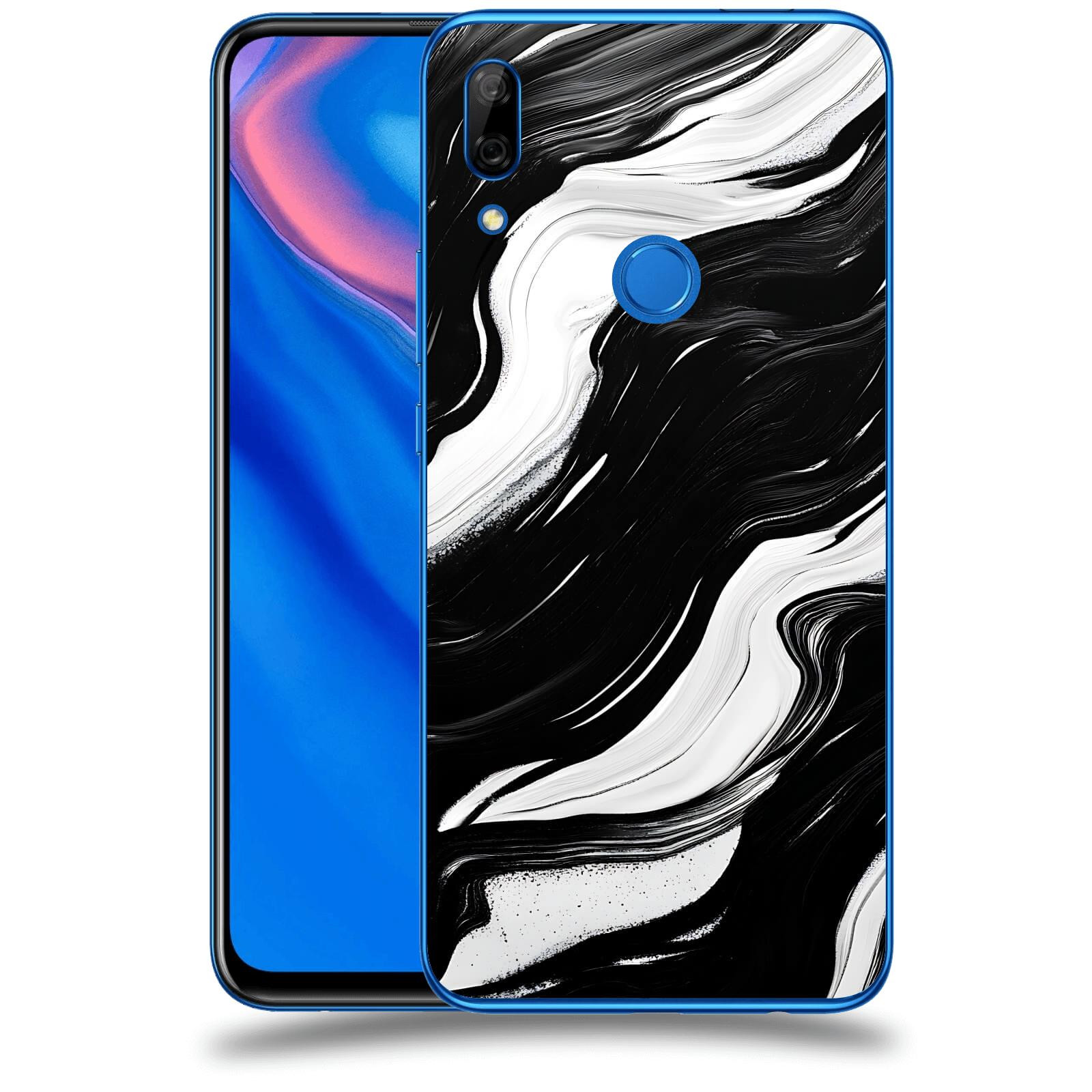 ACOVER Kryt na mobil Huawei P Smart Z - Monochromie a Proudění
