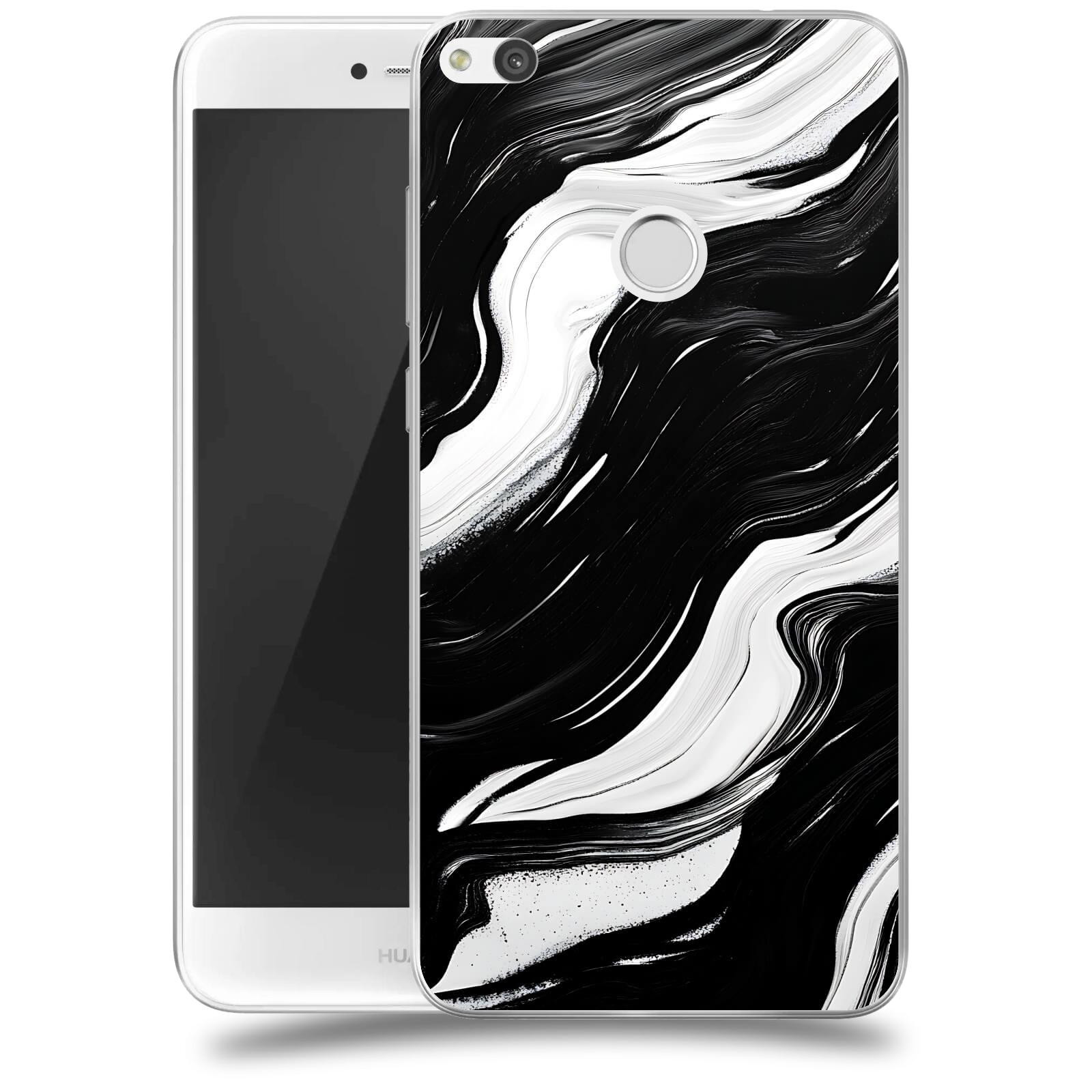 ACOVER Kryt na mobil Huawei P9 Lite 2017 - Monochromie a Proudění
