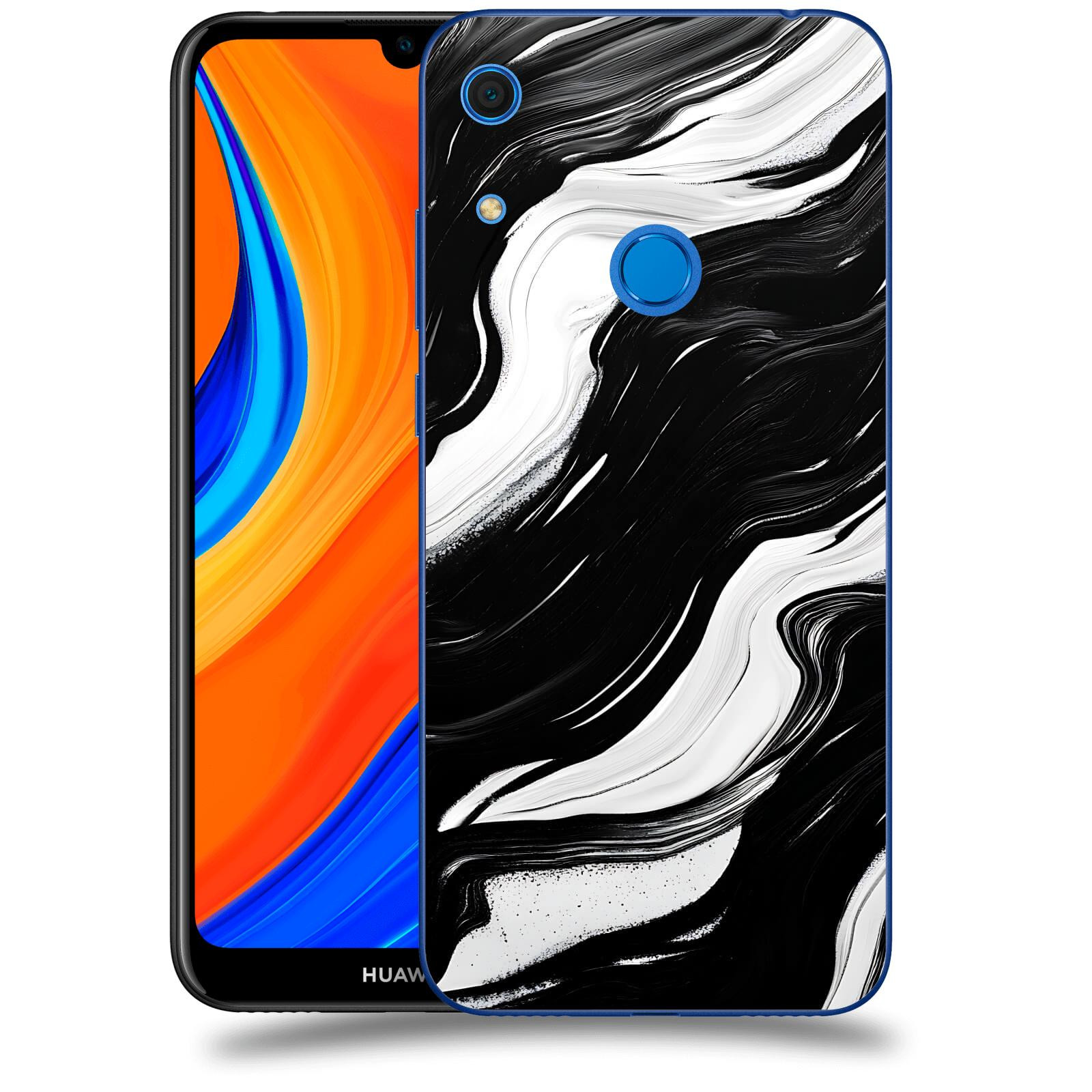 ACOVER Kryt na mobil Huawei Y6S - Monochromie a Proudění