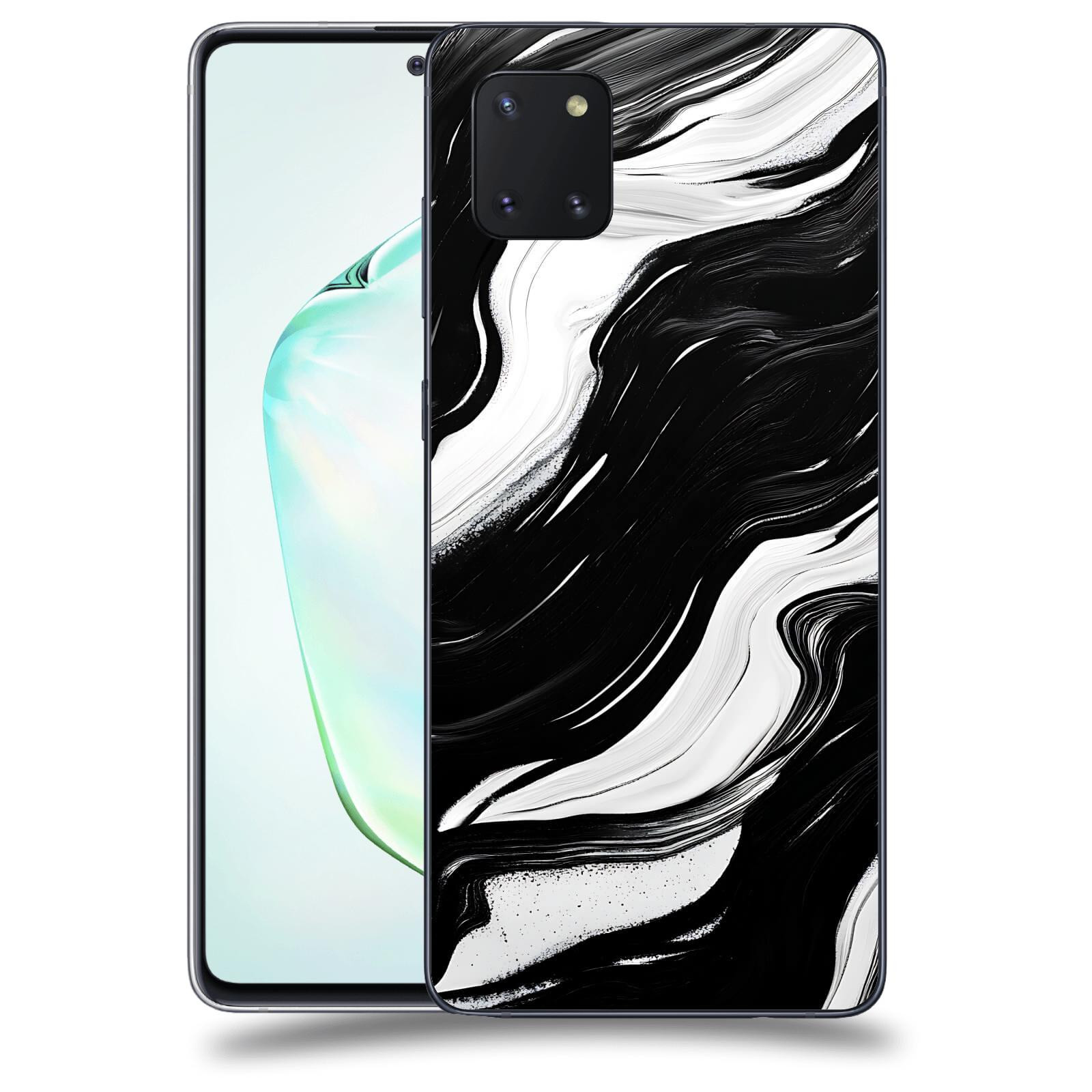ACOVER Kryt na mobil Samsung Galaxy Note 10 Lite N770F - Monochromie a Proudění