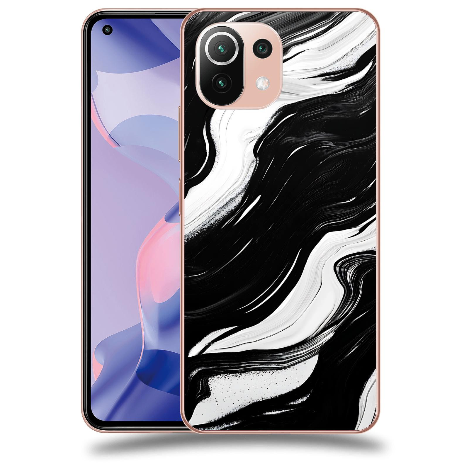 ACOVER Kryt na mobil Xiaomi 11 Lite 5G NE - Monochromie a Proudění