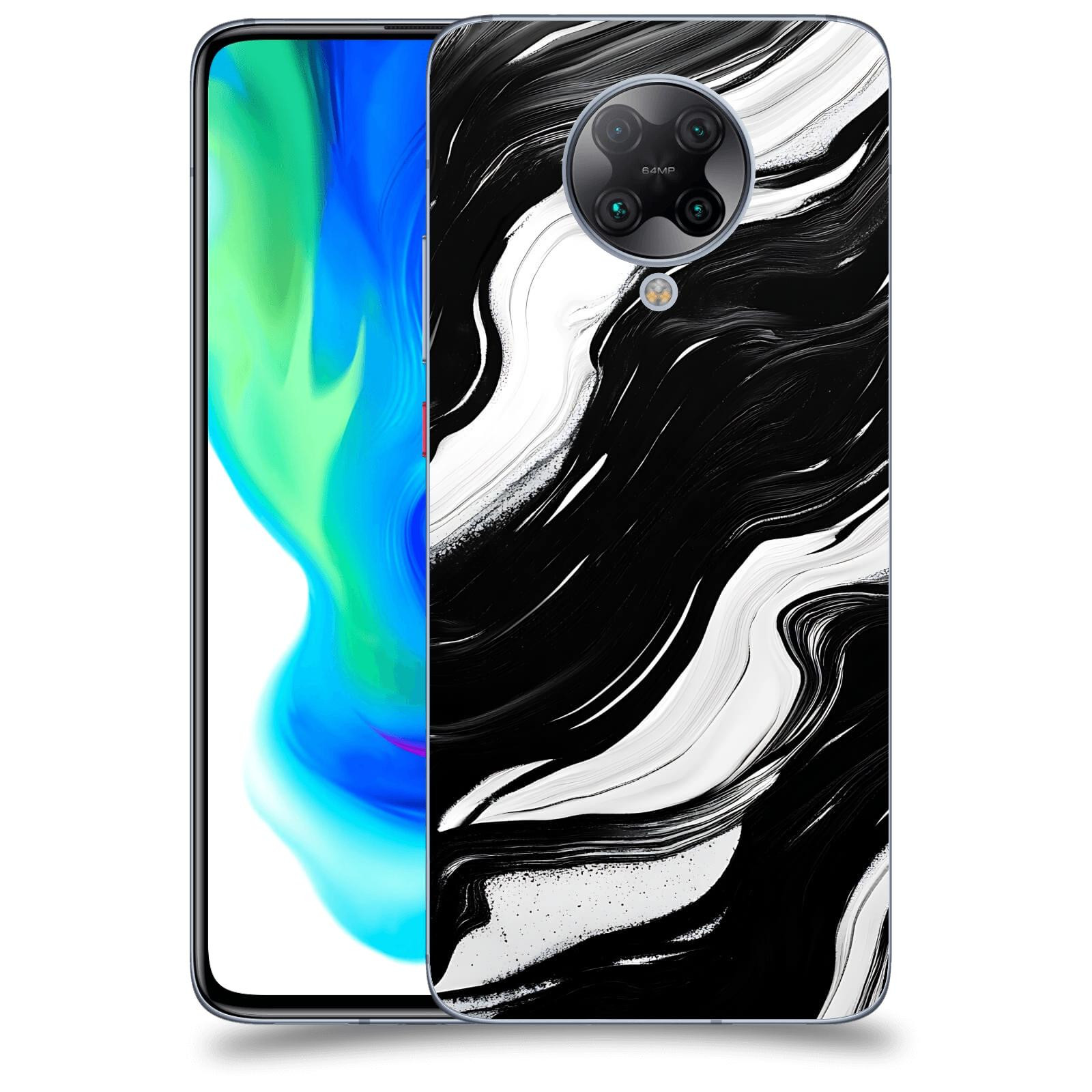 ACOVER Kryt na mobil Xiaomi Poco F2 Pro - Monochromie a Proudění