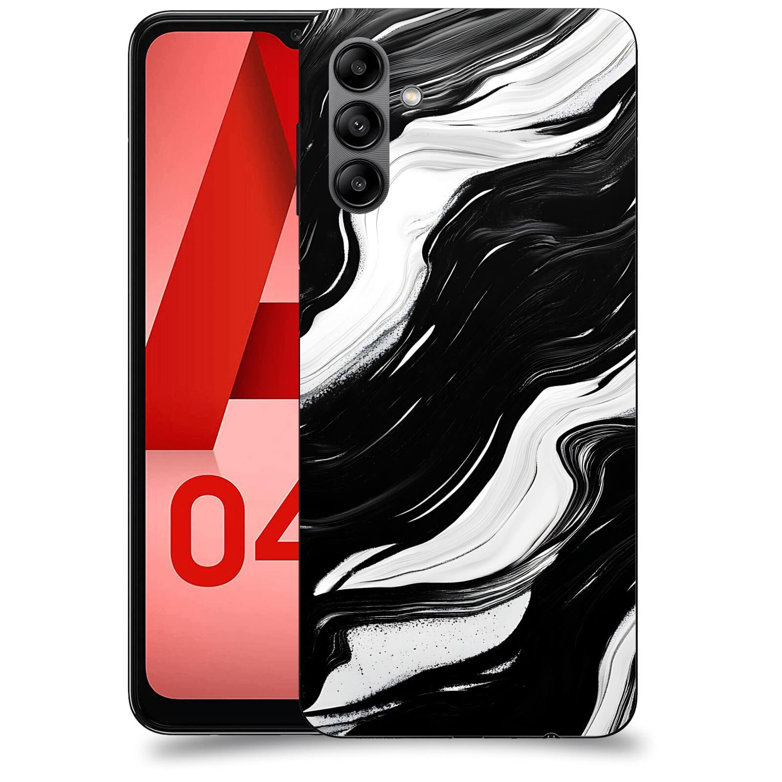 ACOVER Kryt na mobil Samsung Galaxy A04s - Monochromie a Proudění