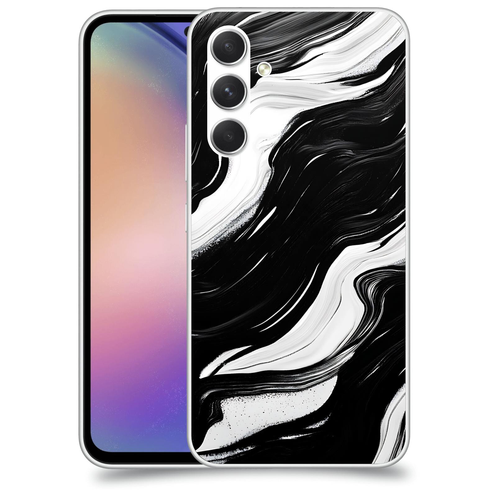 ACOVER Kryt na mobil Samsung Galaxy M54 5G - Monochromie a Proudění