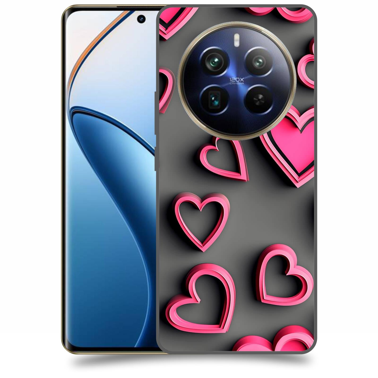 ACOVER Kryt na mobil Realme 12 pro+ 5g - Romantika a Harmonie