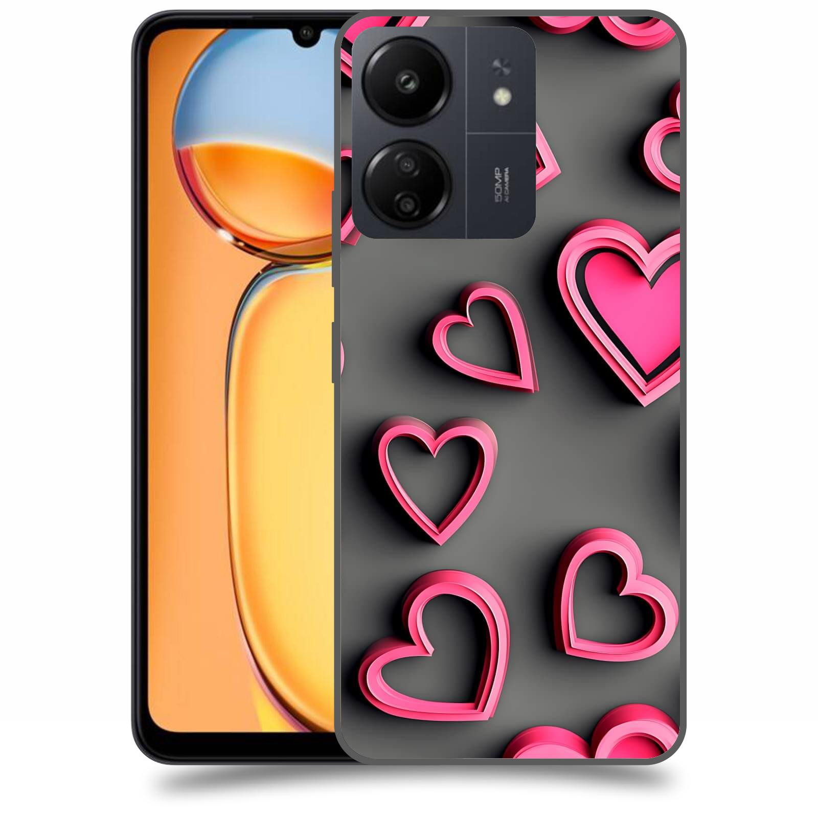 ACOVER Kryt na mobil Xiaomi Redmi 13C 4G  Romantika a Harmonie