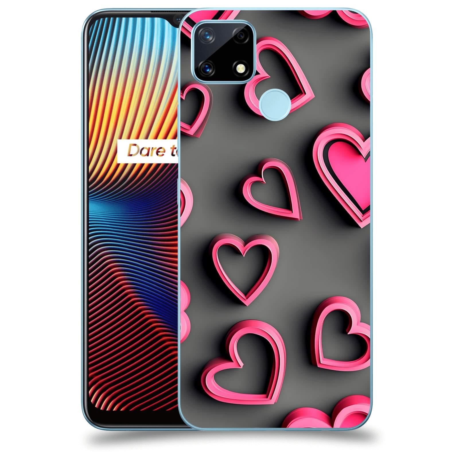 ACOVER Kryt na mobil Realme 7i - Romantika a Harmonie